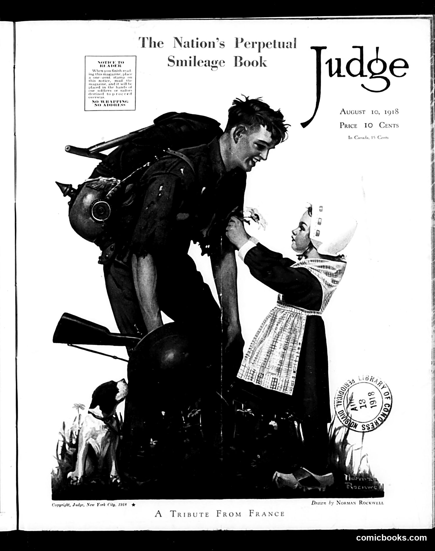 Judge — August 10, 1918 — page 1 of 32