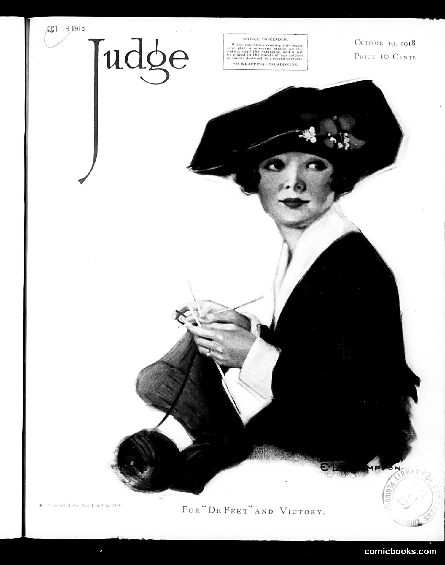 Judge — October 19, 1918 — page 1 of 32