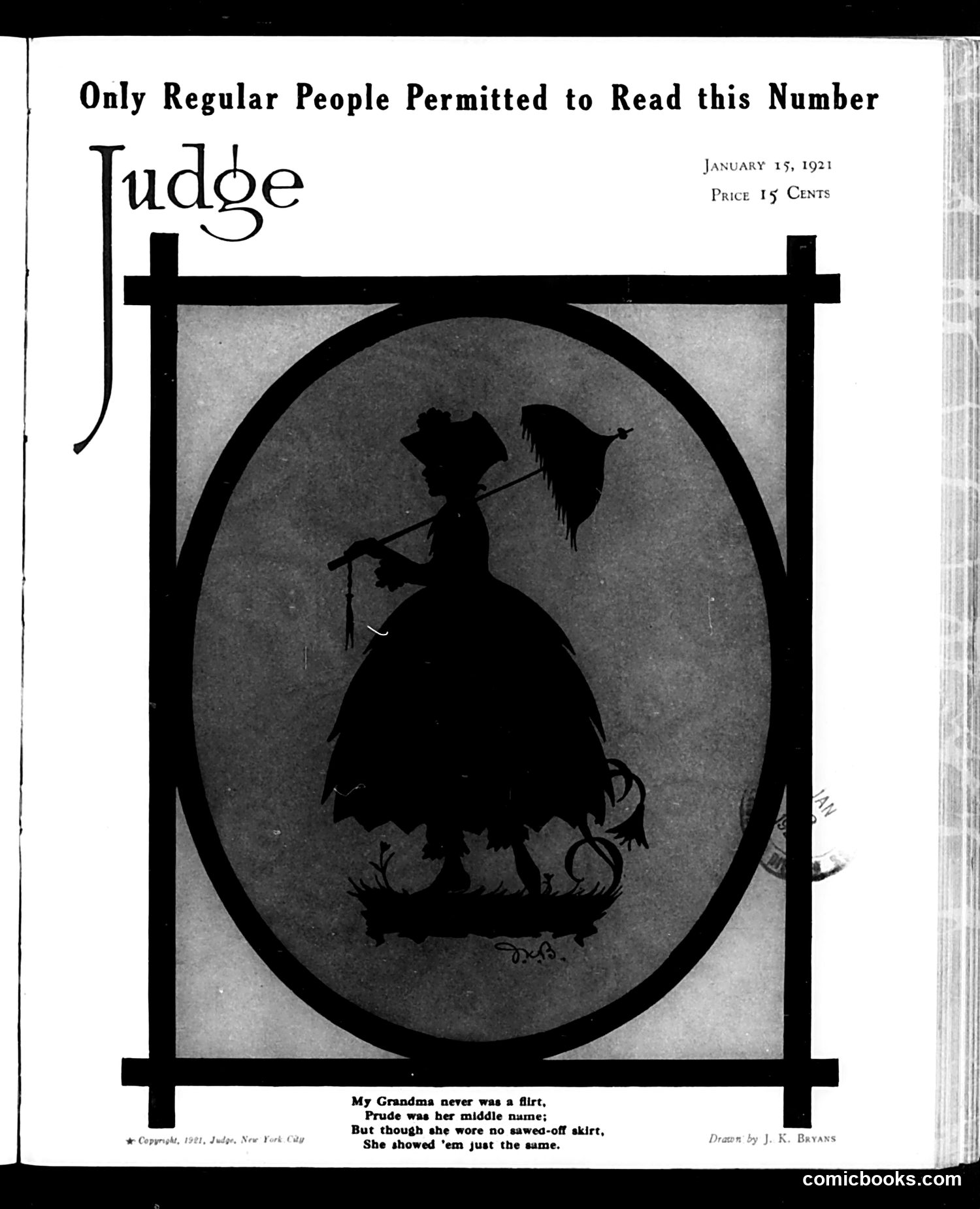 Judge — January 15, 1921 — page 1 of 32
