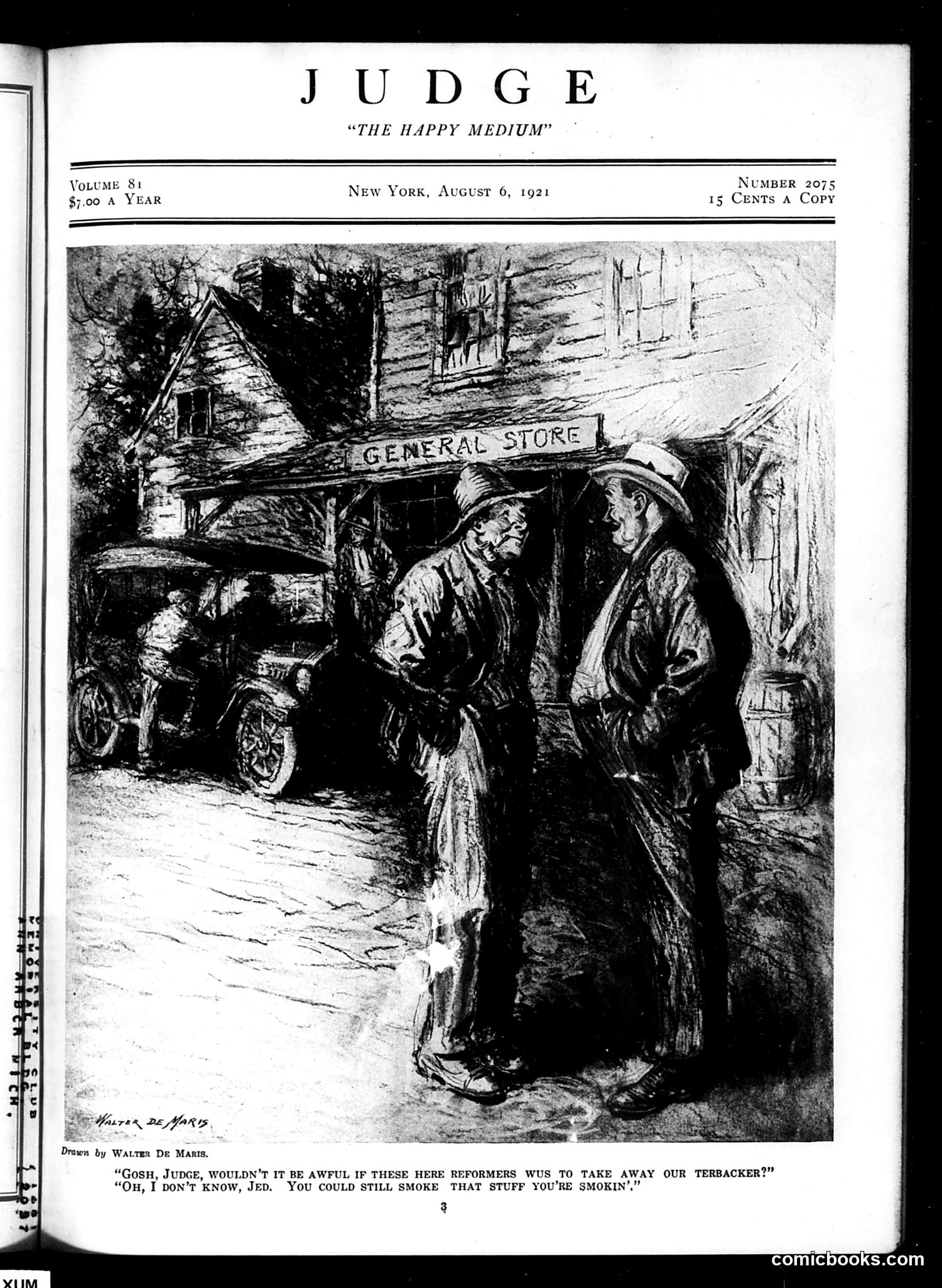 Judge — August 6, 1921 — page 1 of 34