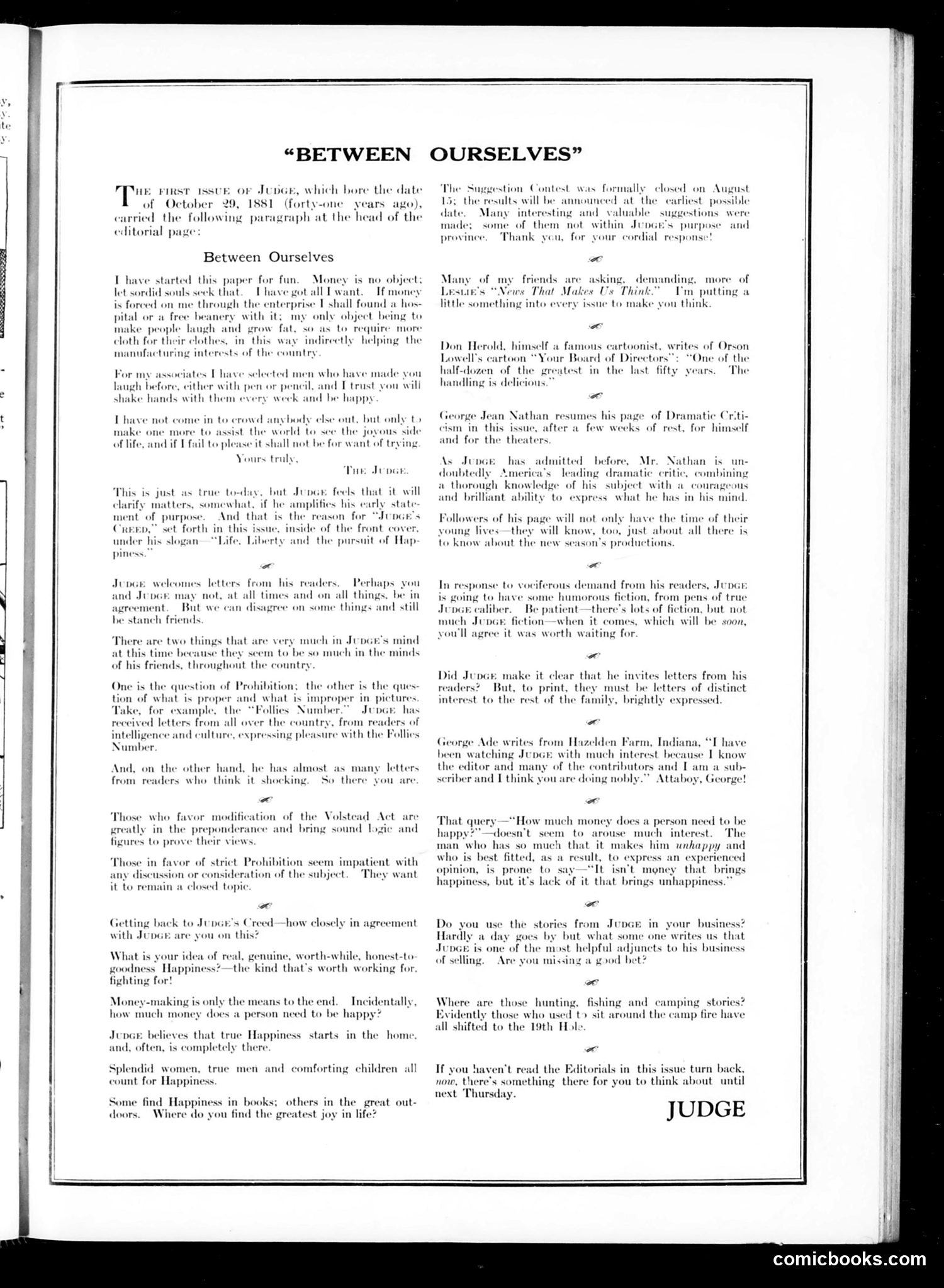 Judge — August 26, 1922 — page 35 of 36