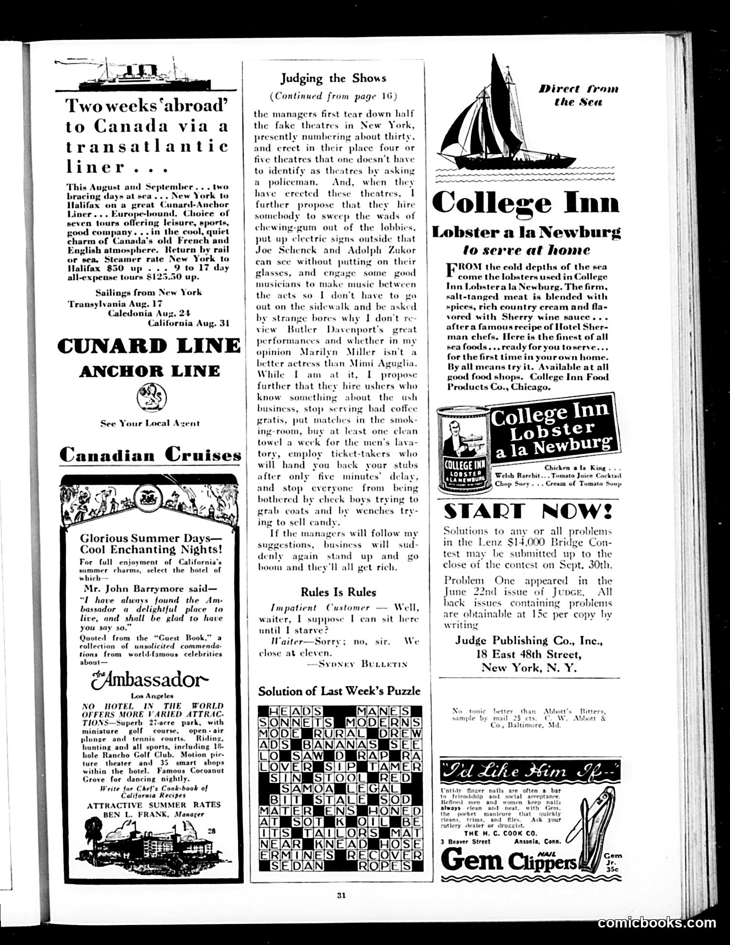 Judge — July 27, 1929 — page 33 of 38