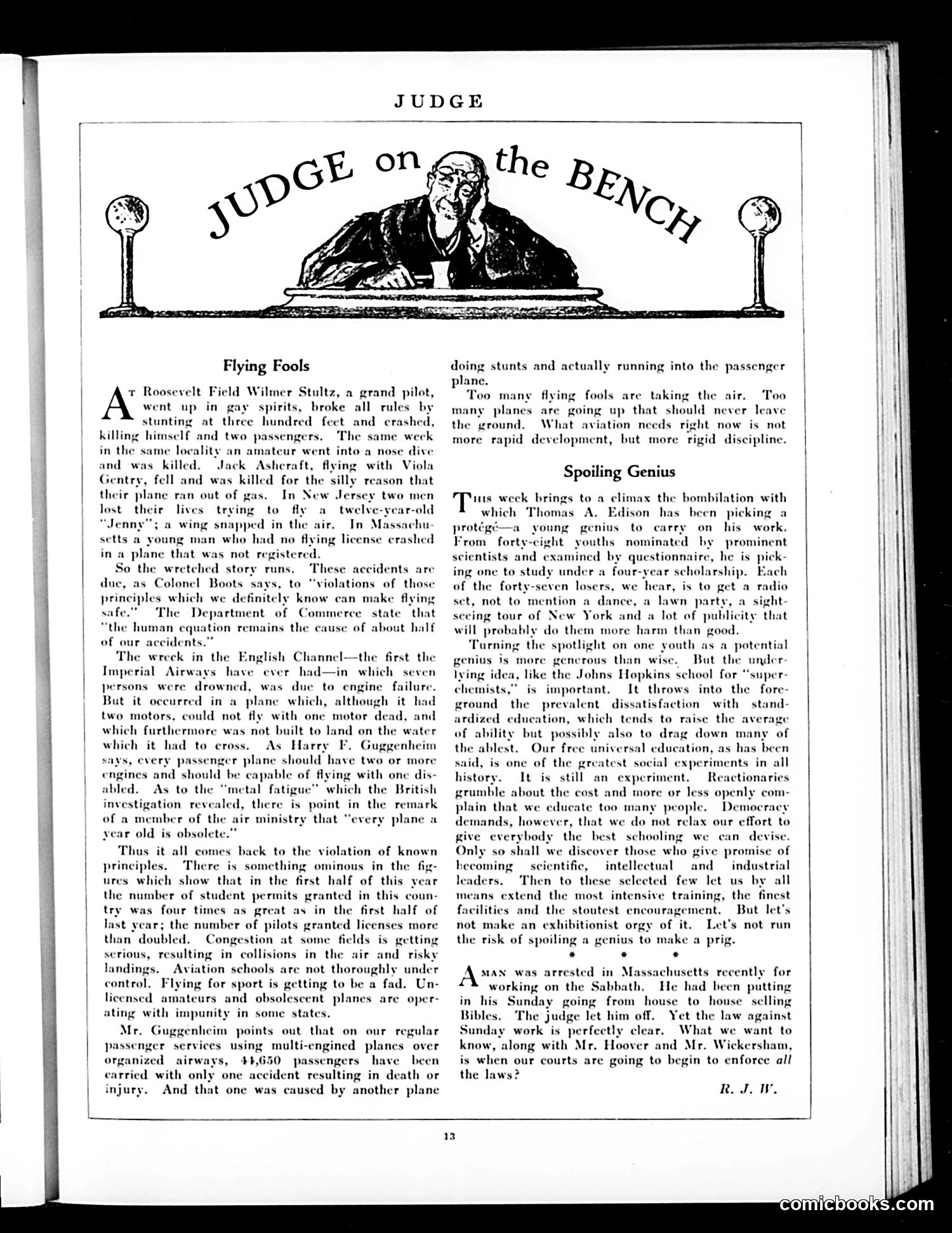 Judge — August 3, 1929 — page 15 of 40