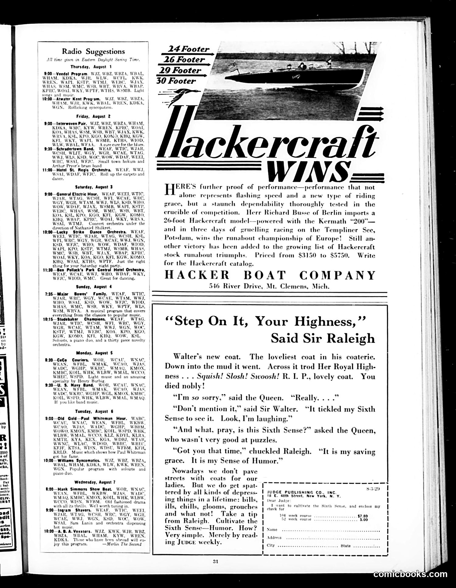 Judge — August 3, 1929 — page 37 of 40