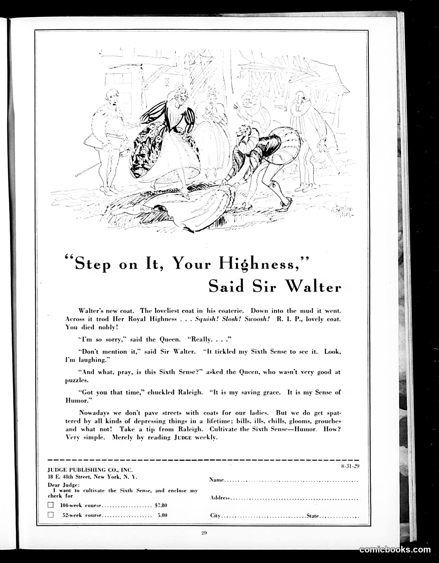 Judge — August 31, 1929 — page 31 of 36