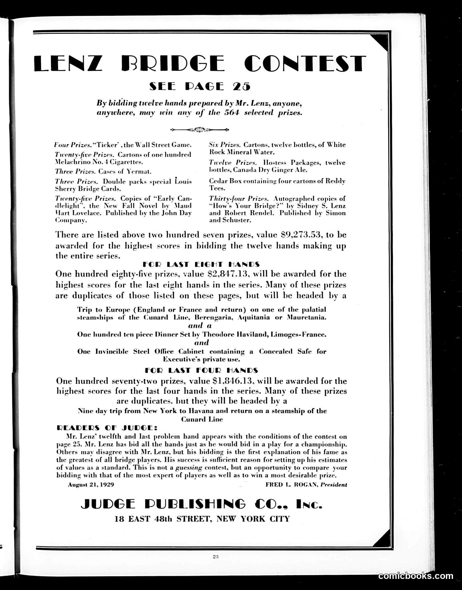 Judge — September 7, 1929 — page 25 of 36