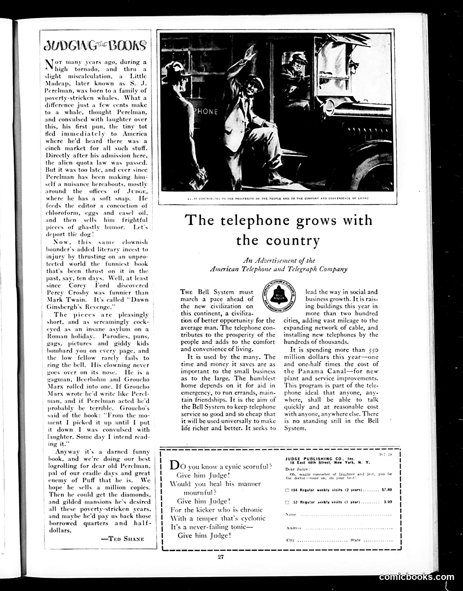 Judge — September 7, 1929 — page 29 of 36