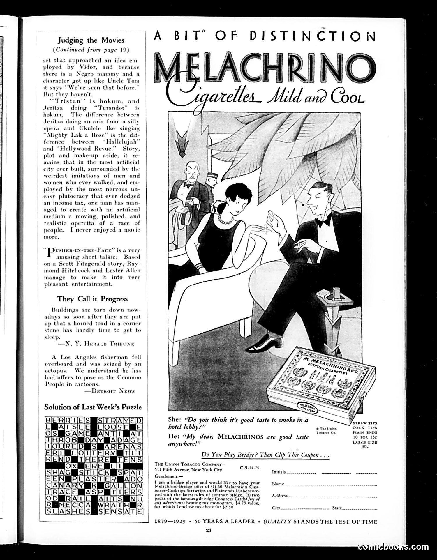 Judge — September 14, 1929 — page 29 of 36