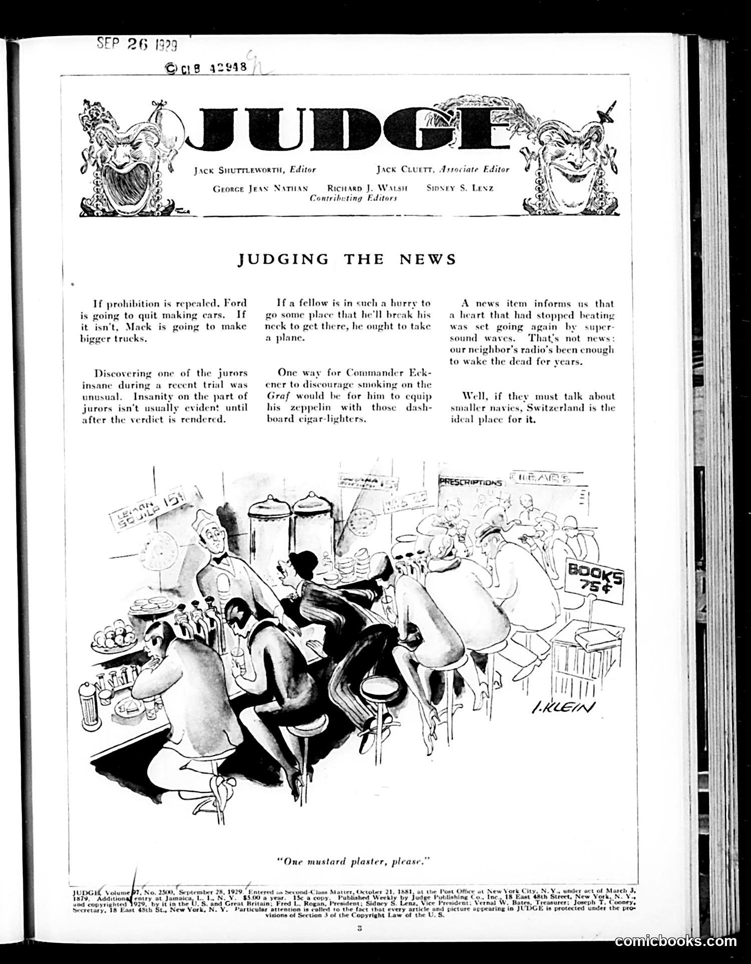 Judge — September 28, 1929 — page 5 of 36