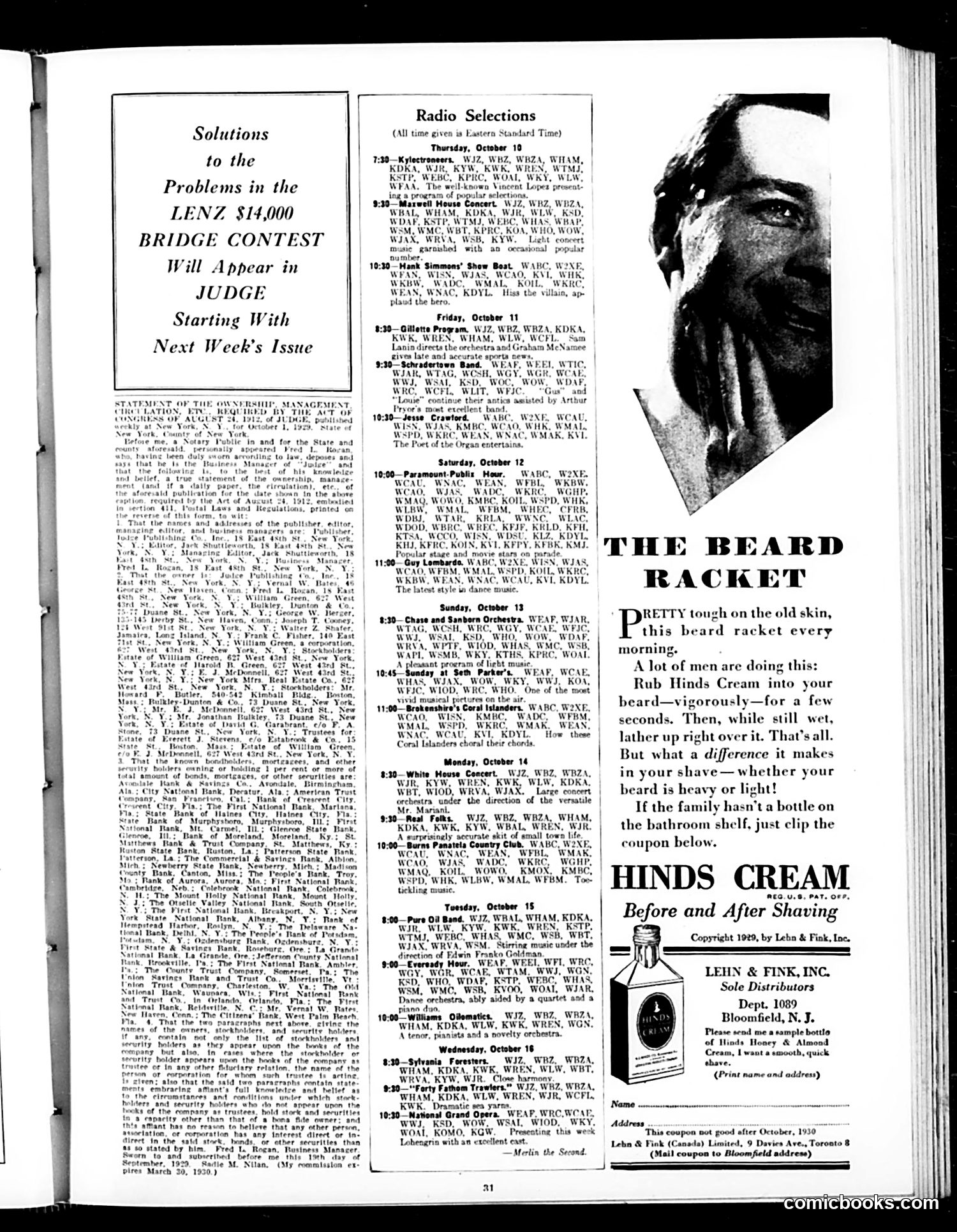 Judge — October 12, 1929 — page 33 of 36