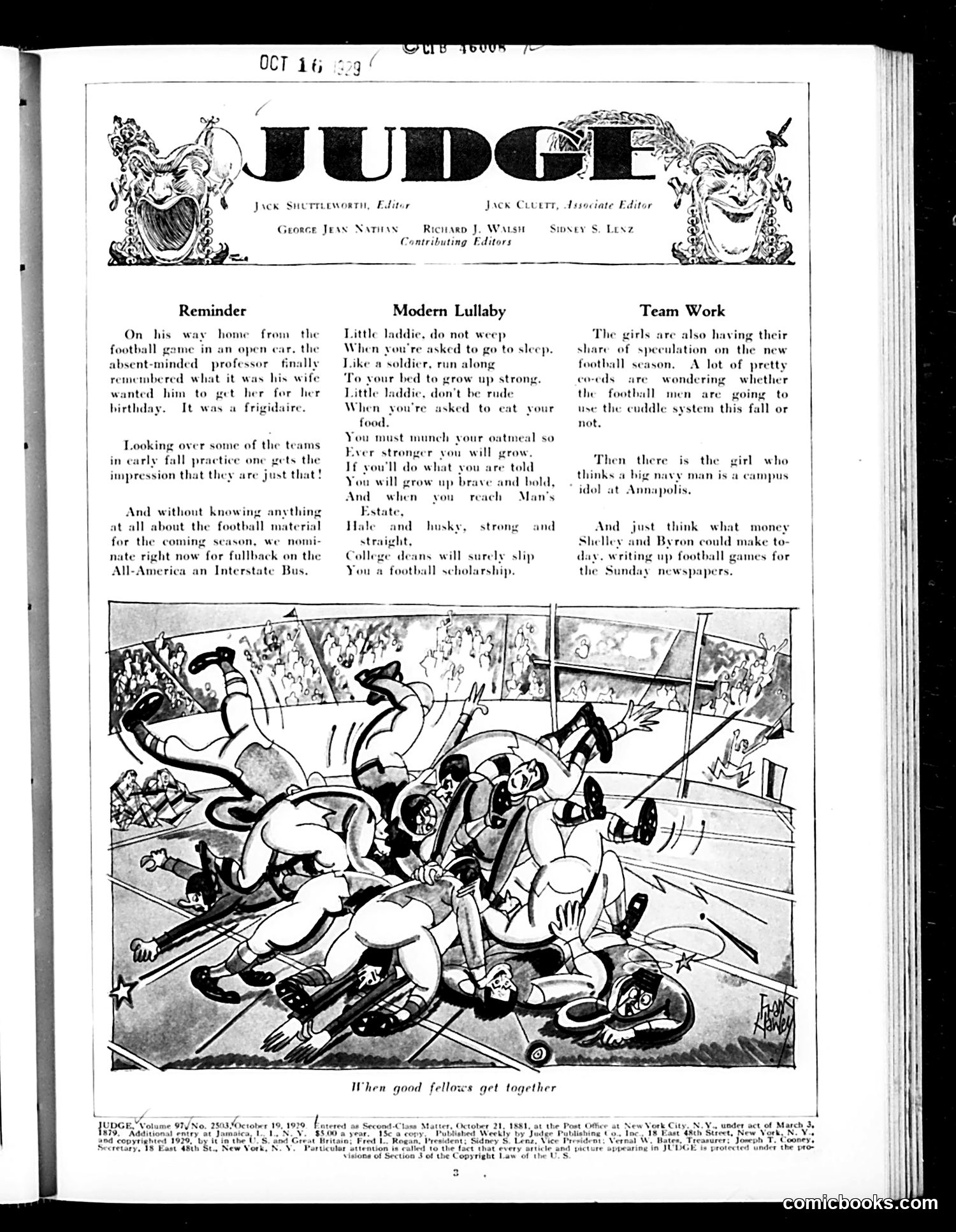 Judge — October 19, 1929 — page 5 of 36