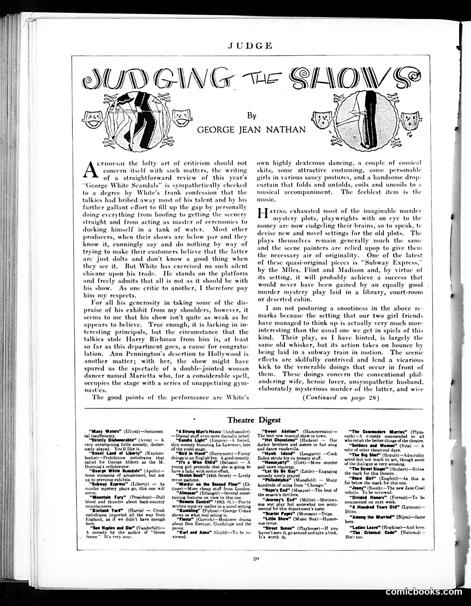 Judge — October 19, 1929 — page 22 of 36