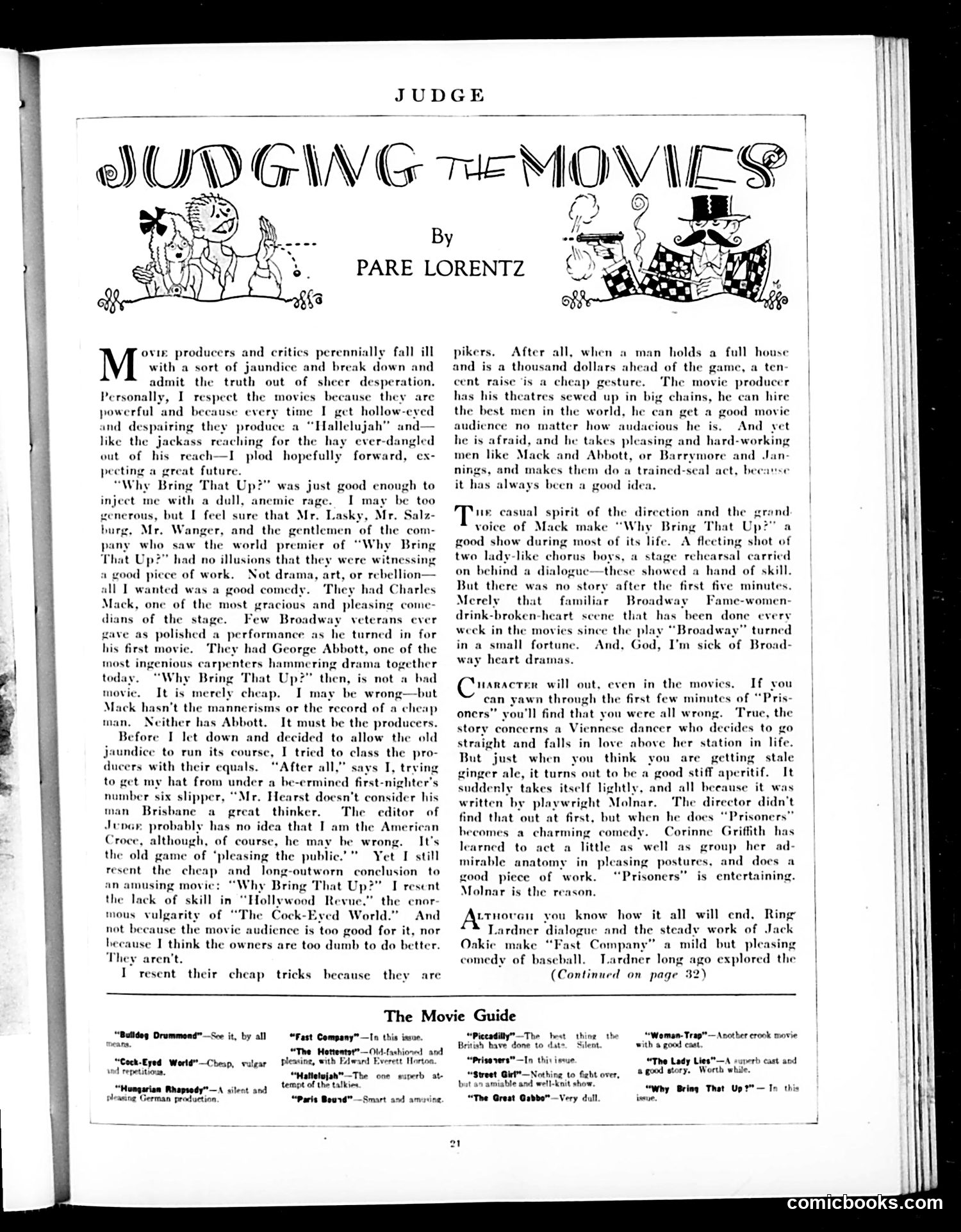 Judge — October 26, 1929 — page 23 of 36