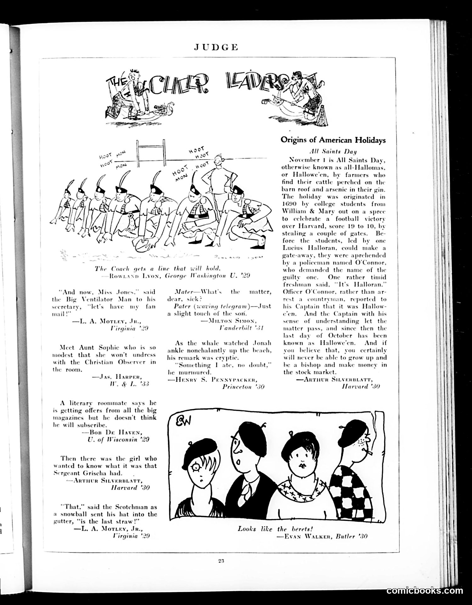 Judge — October 26, 1929 — page 25 of 36