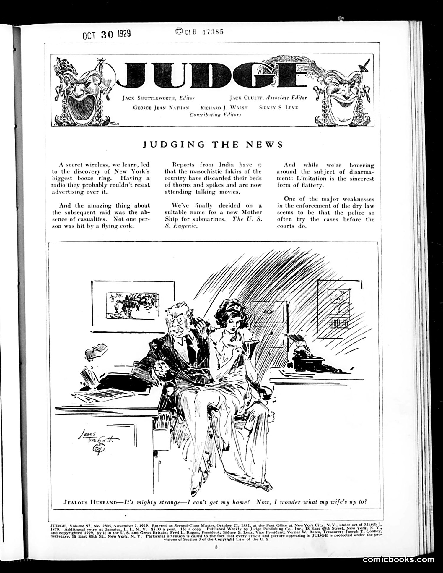 Judge — November 2, 1929 — page 5 of 36