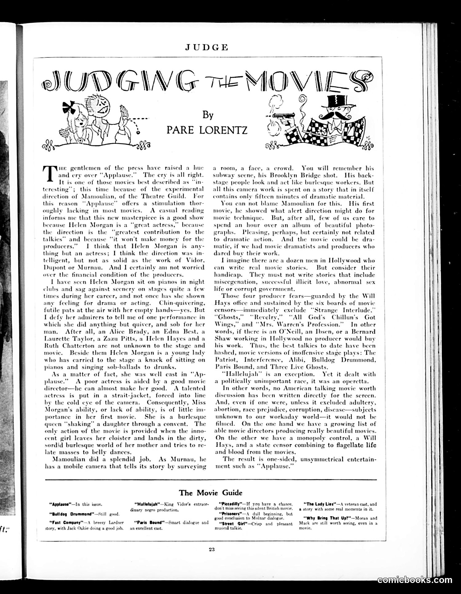 Judge — November 2, 1929 — page 25 of 36
