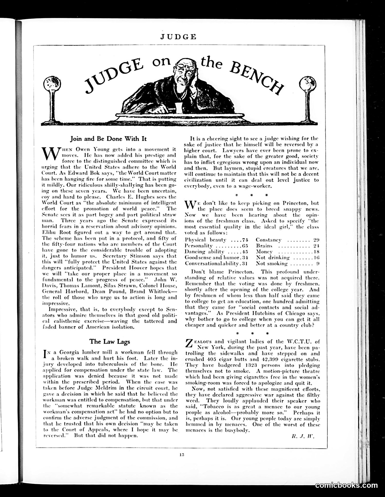 Judge — November 9, 1929 — page 15 of 36