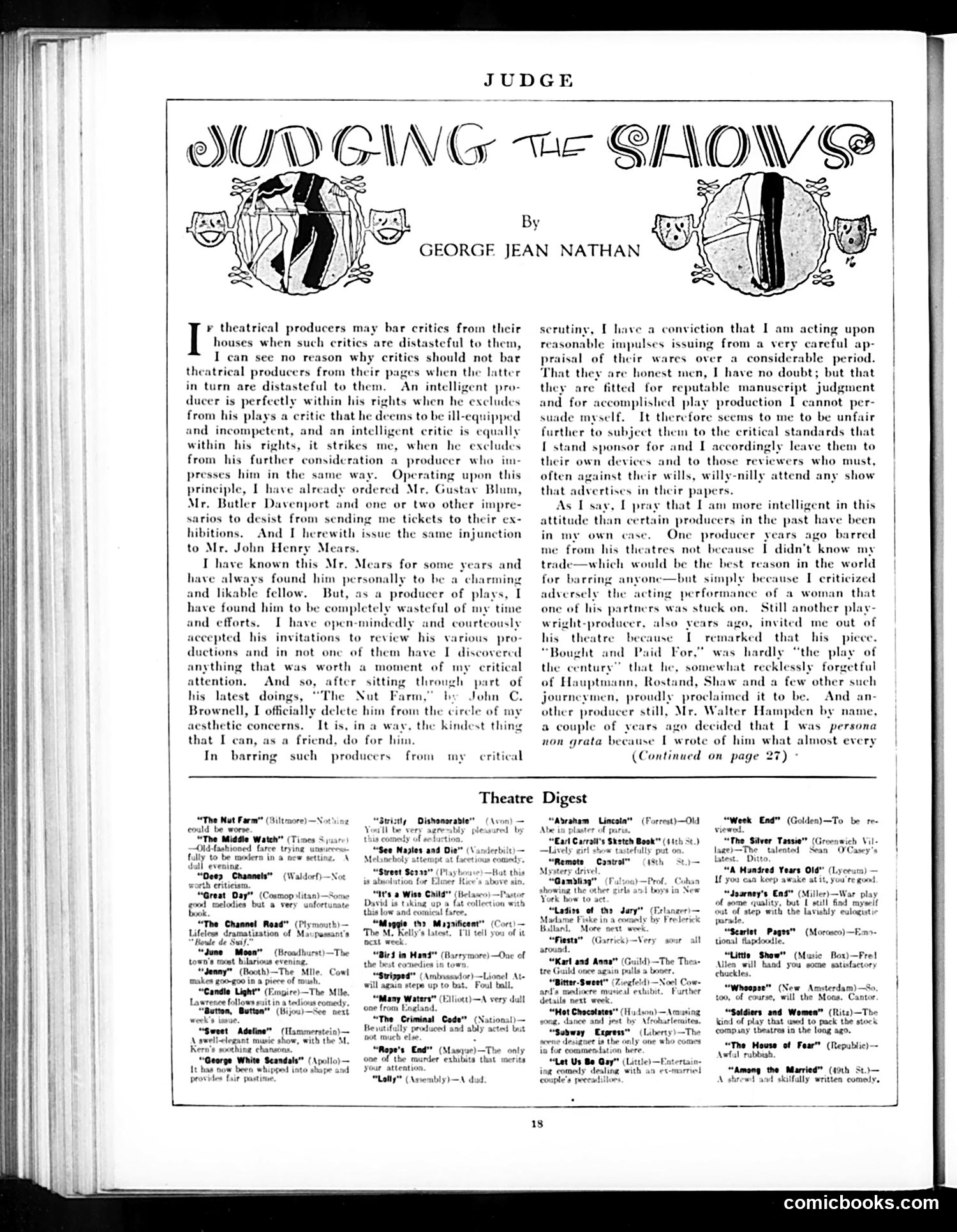 Judge — November 9, 1929 — page 20 of 36