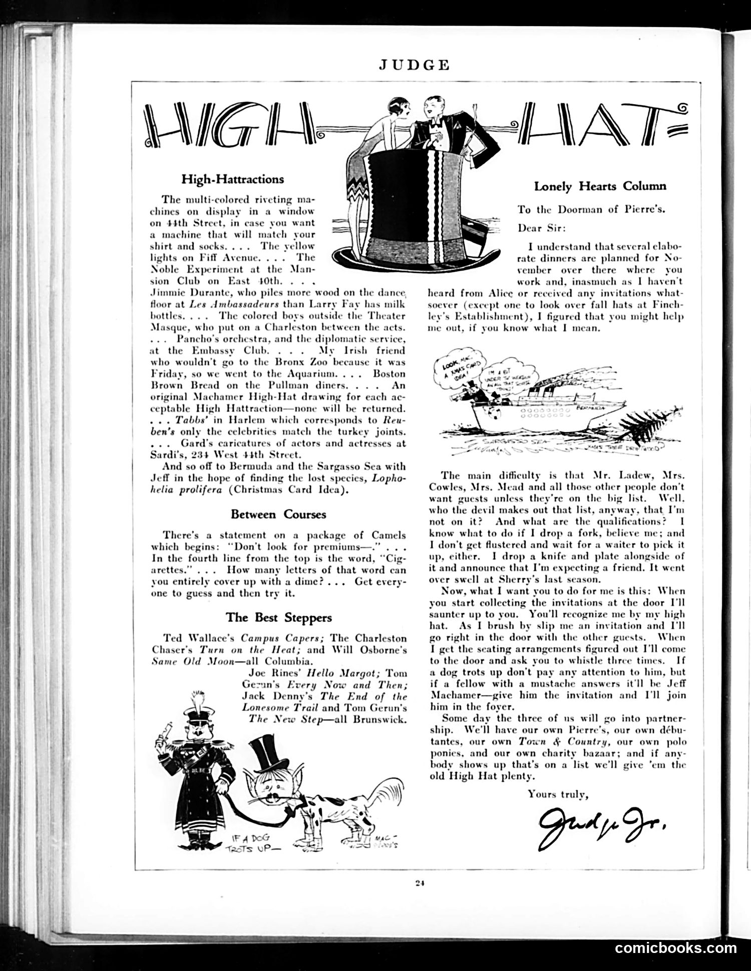 Judge — November 9, 1929 — page 26 of 36
