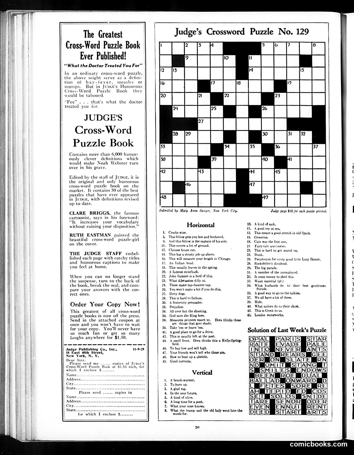 Judge — November 9, 1929 — page 32 of 36