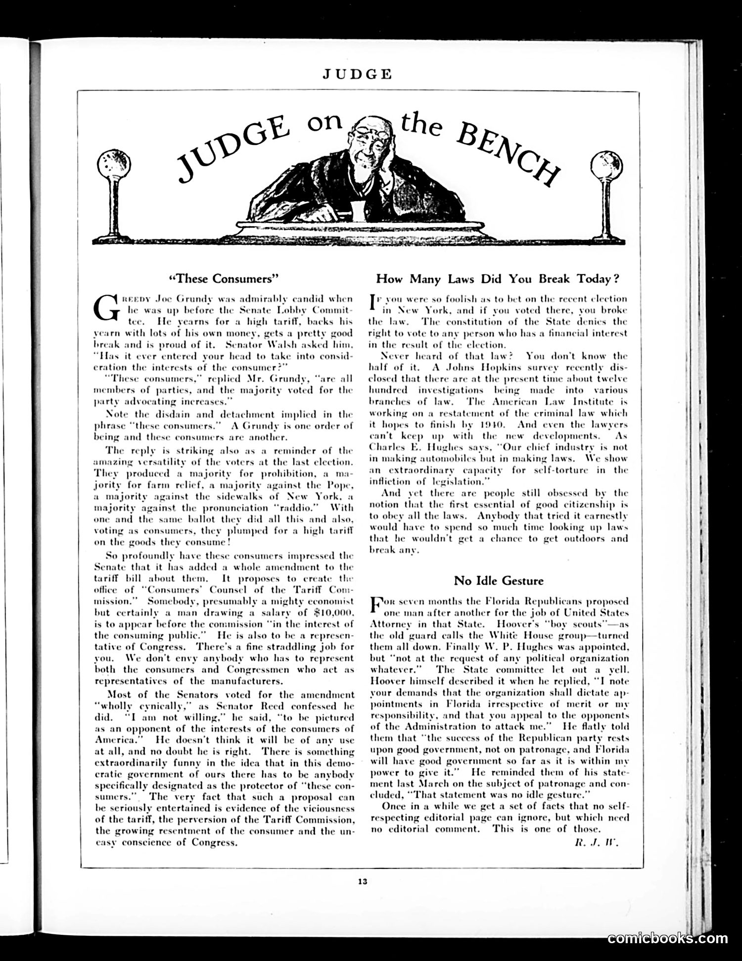 Judge — November 16, 1929 — page 15 of 36