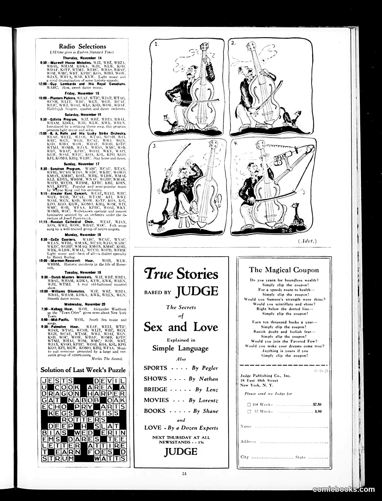 Judge — November 16, 1929 — page 33 of 36