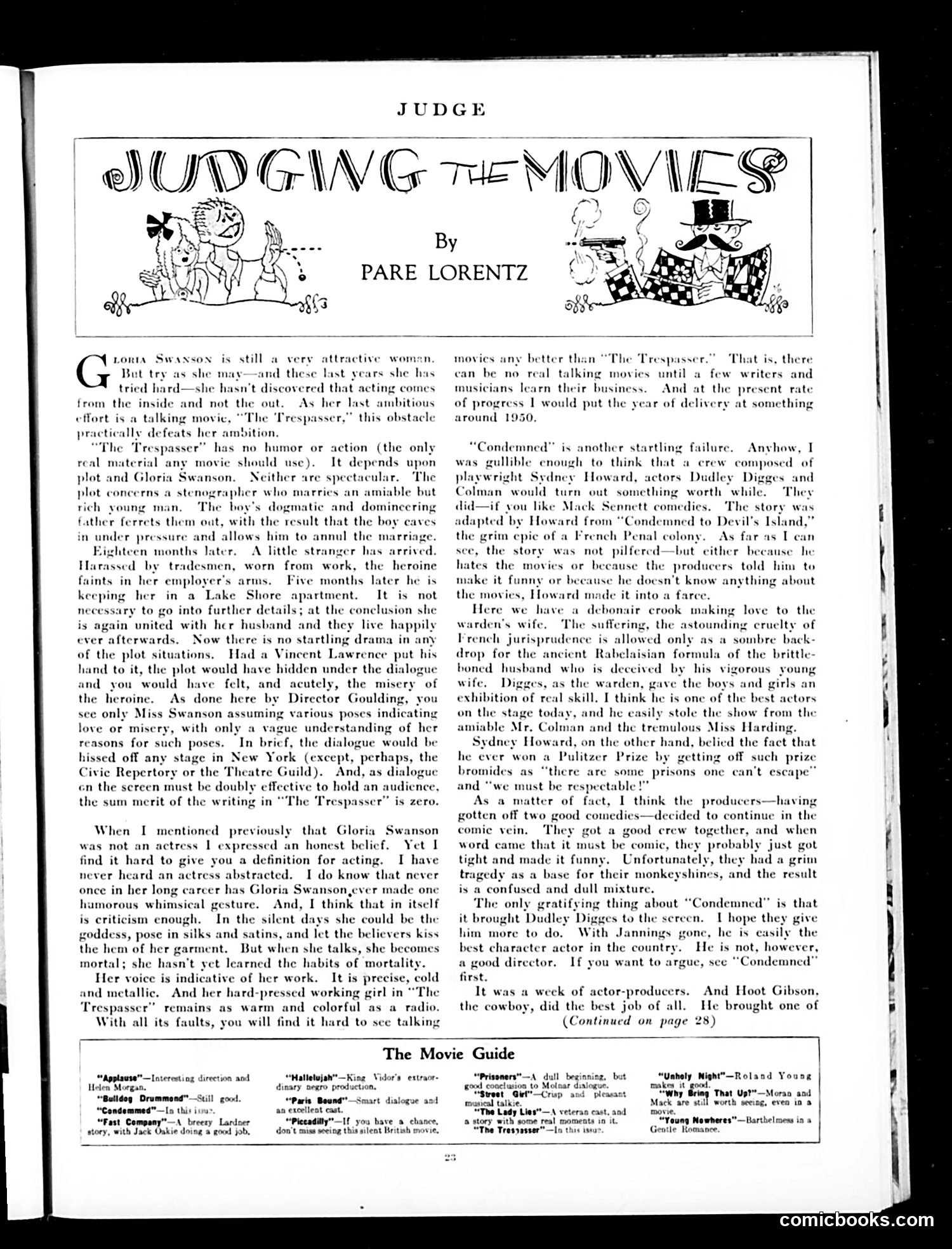 Judge — November 23, 1929 — page 25 of 36