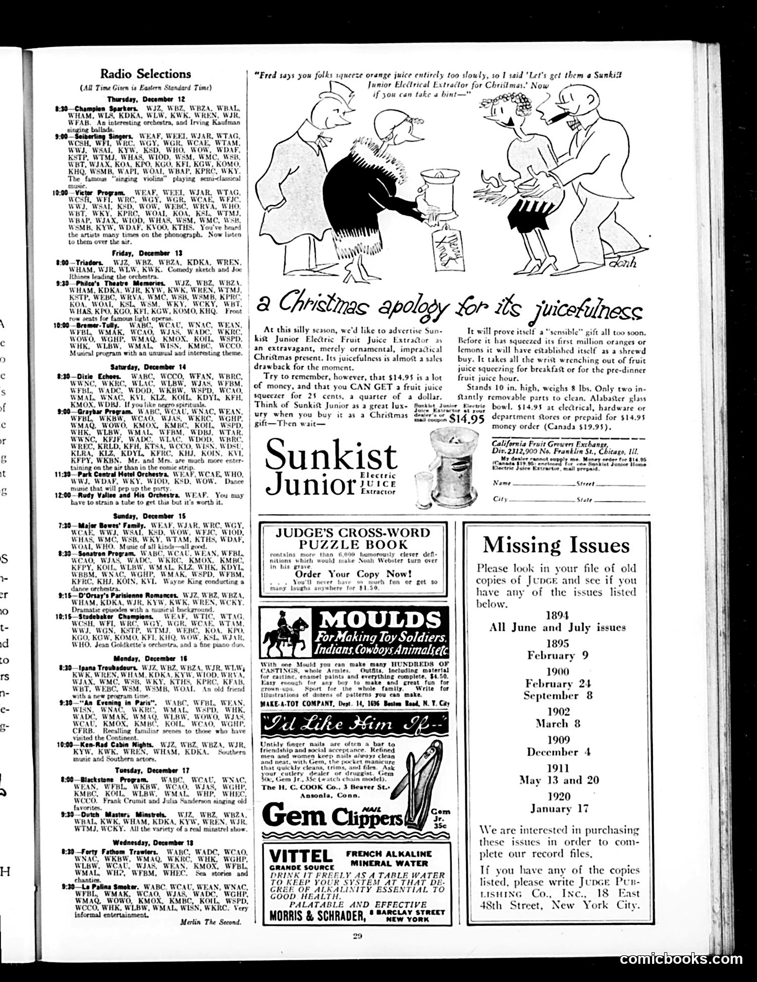 Judge — December 14, 1929 — page 31 of 36