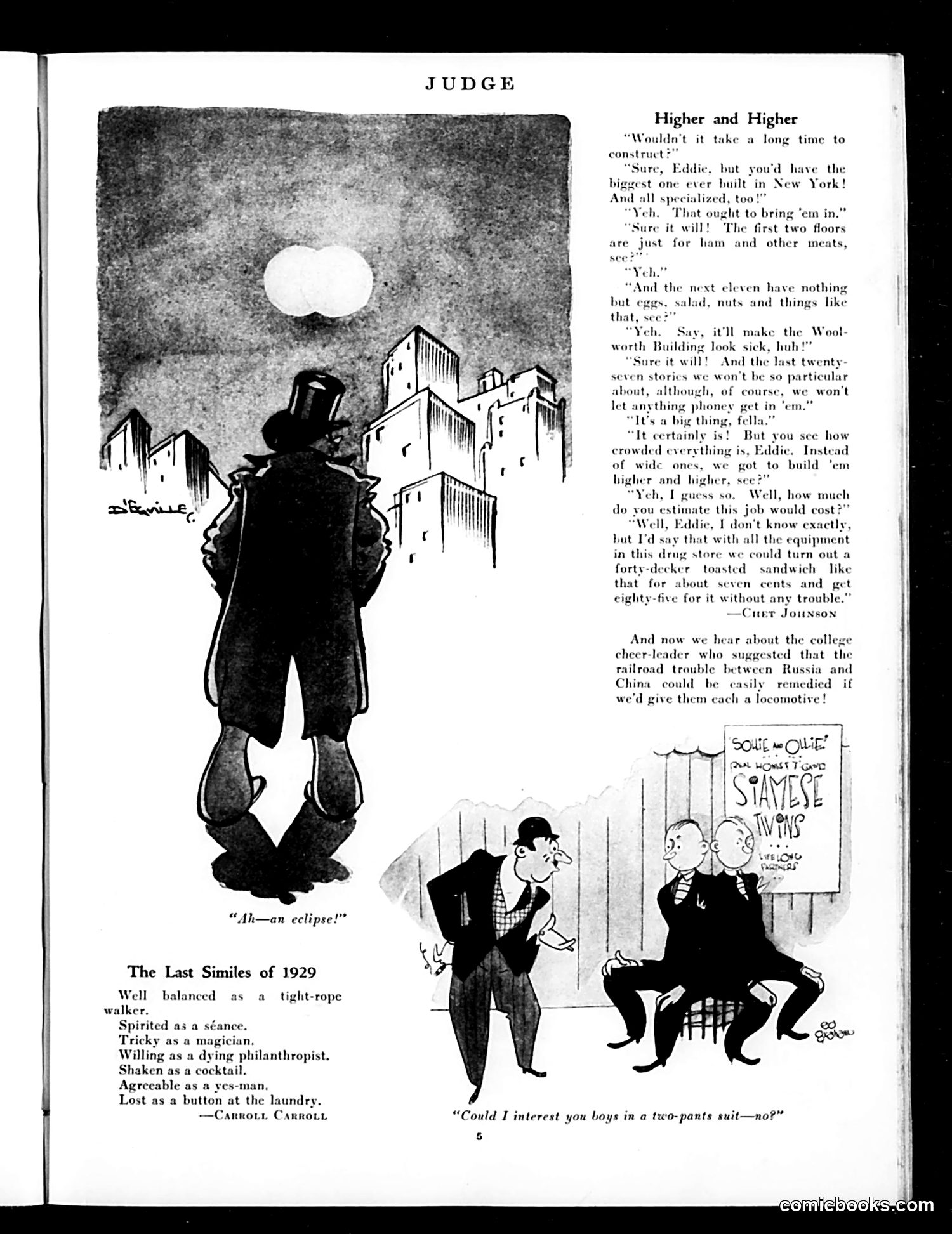 Judge — December 28, 1929 — page 7 of 37