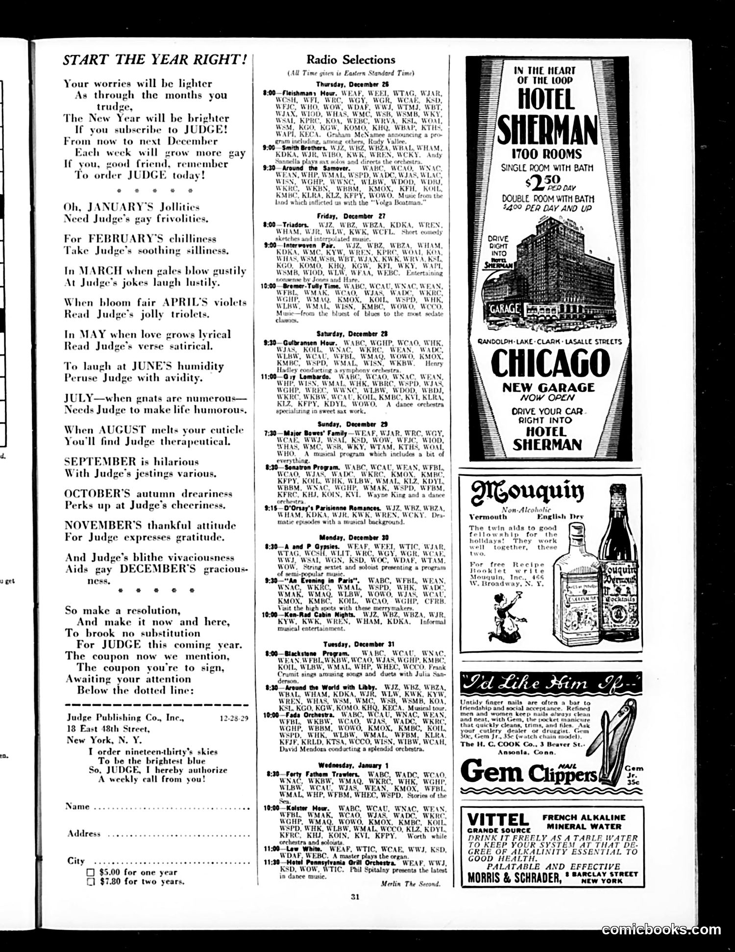 Judge — December 28, 1929 — page 33 of 37