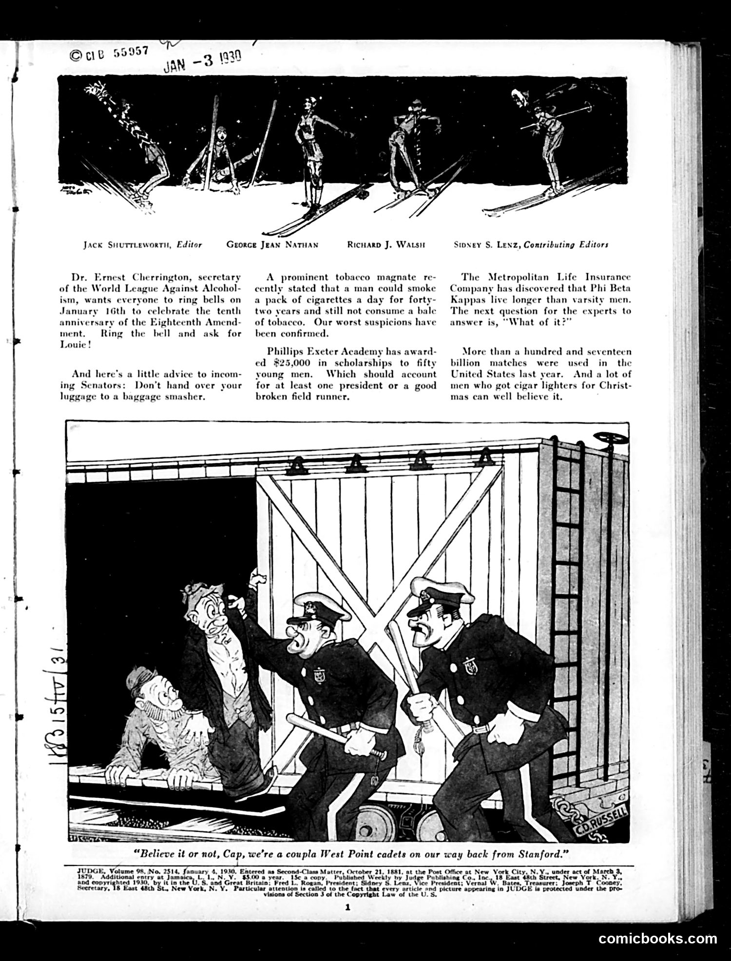 Judge — January 4, 1930 — page 3 of 36