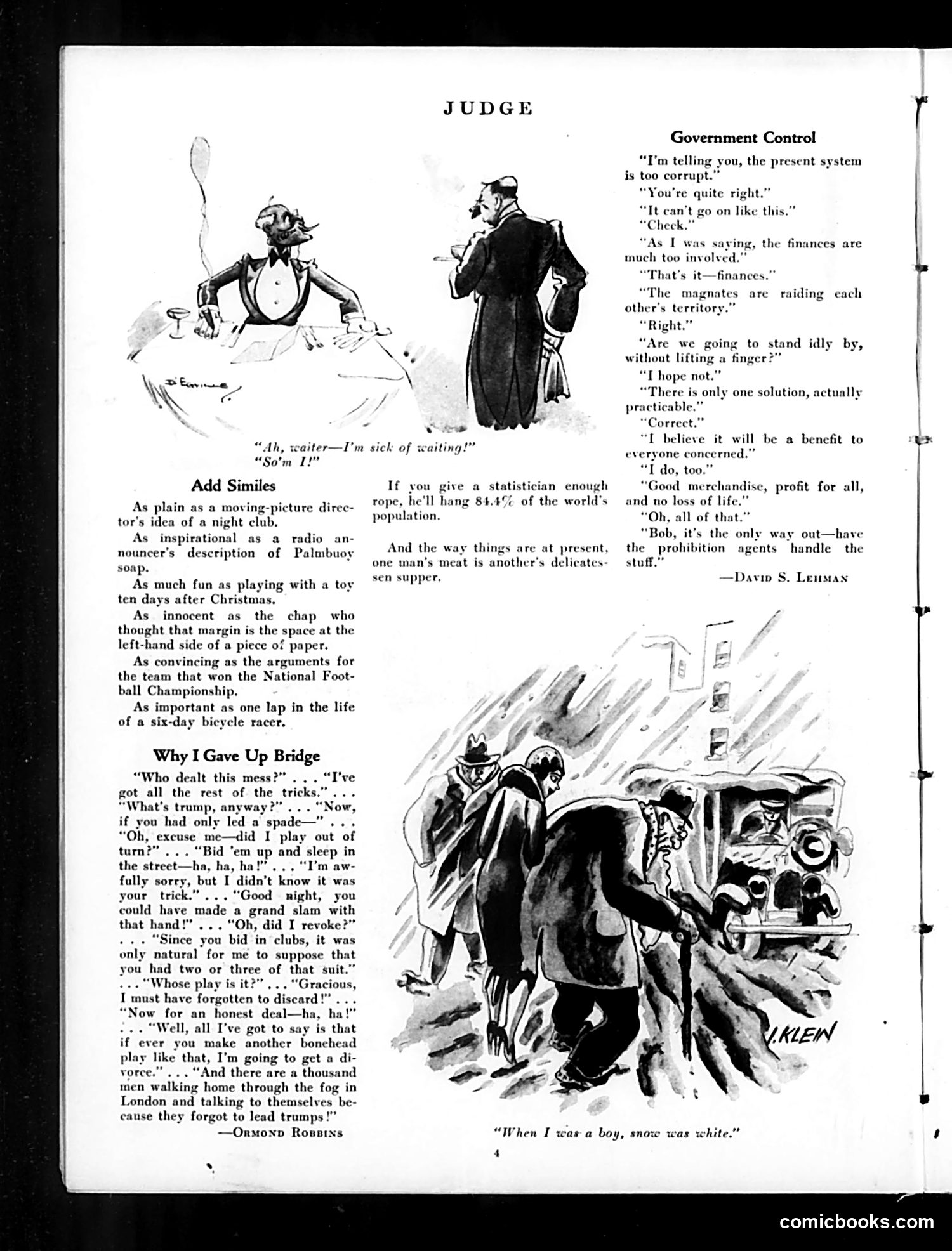 Judge — January 4, 1930 — page 6 of 36