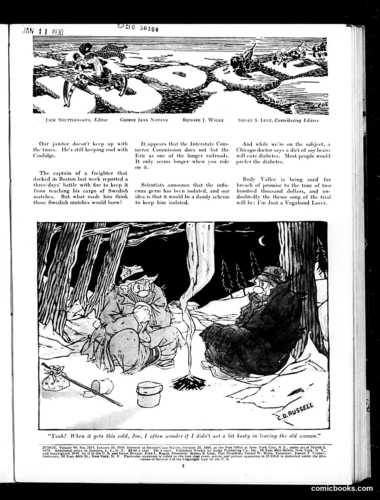 Judge — January 11, 1930 — page 3 of 36