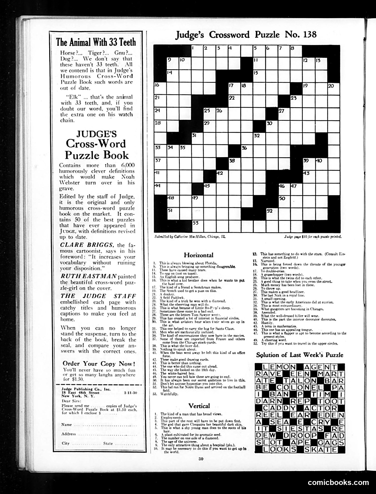Judge — January 11, 1930 — page 32 of 36