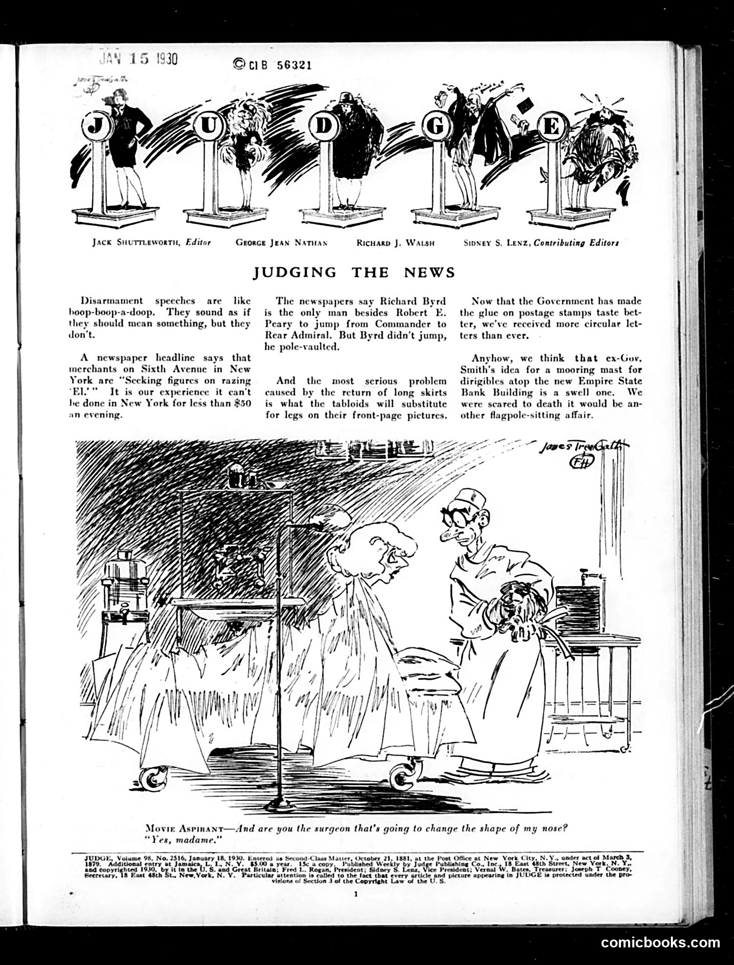 Judge — January 18, 1930 — page 3 of 36