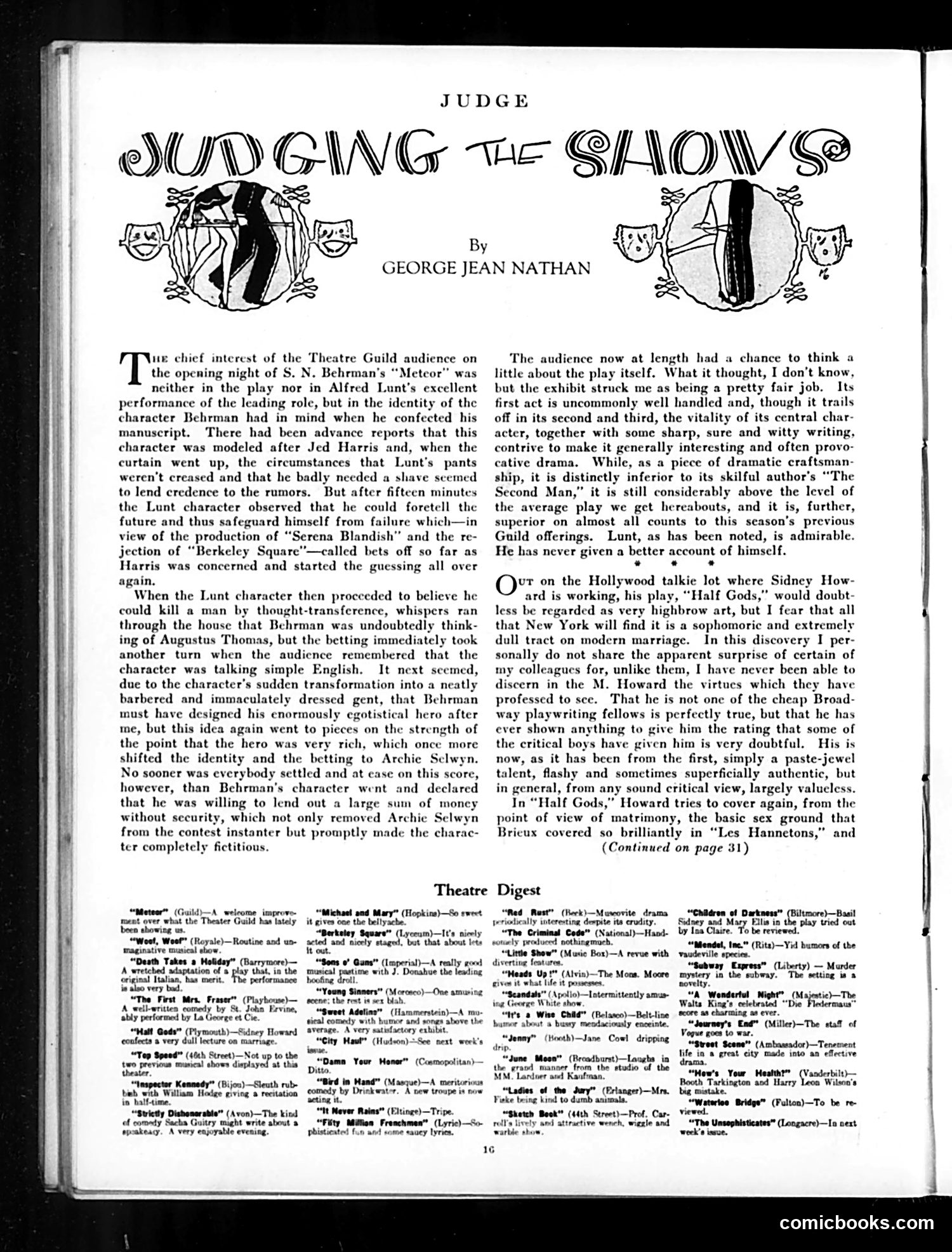 Judge — January 18, 1930 — page 18 of 36