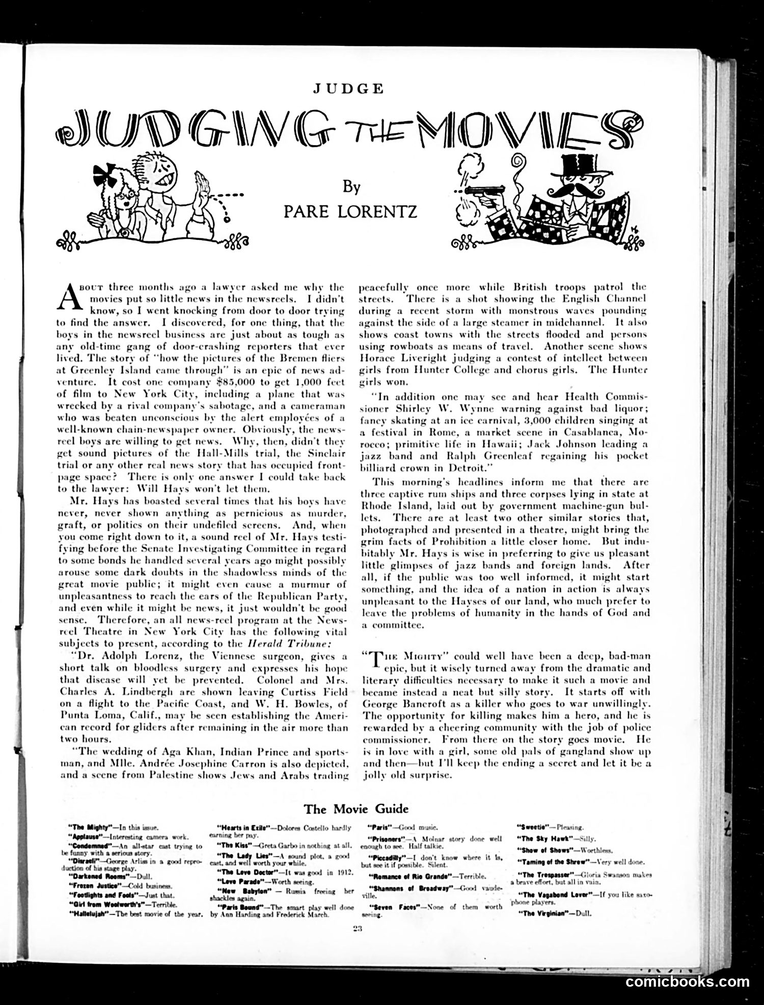 Judge — January 18, 1930 — page 25 of 36