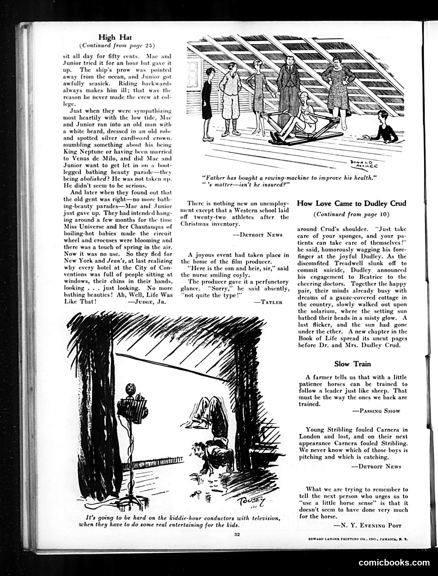 Judge — January 18, 1930 — page 34 of 36