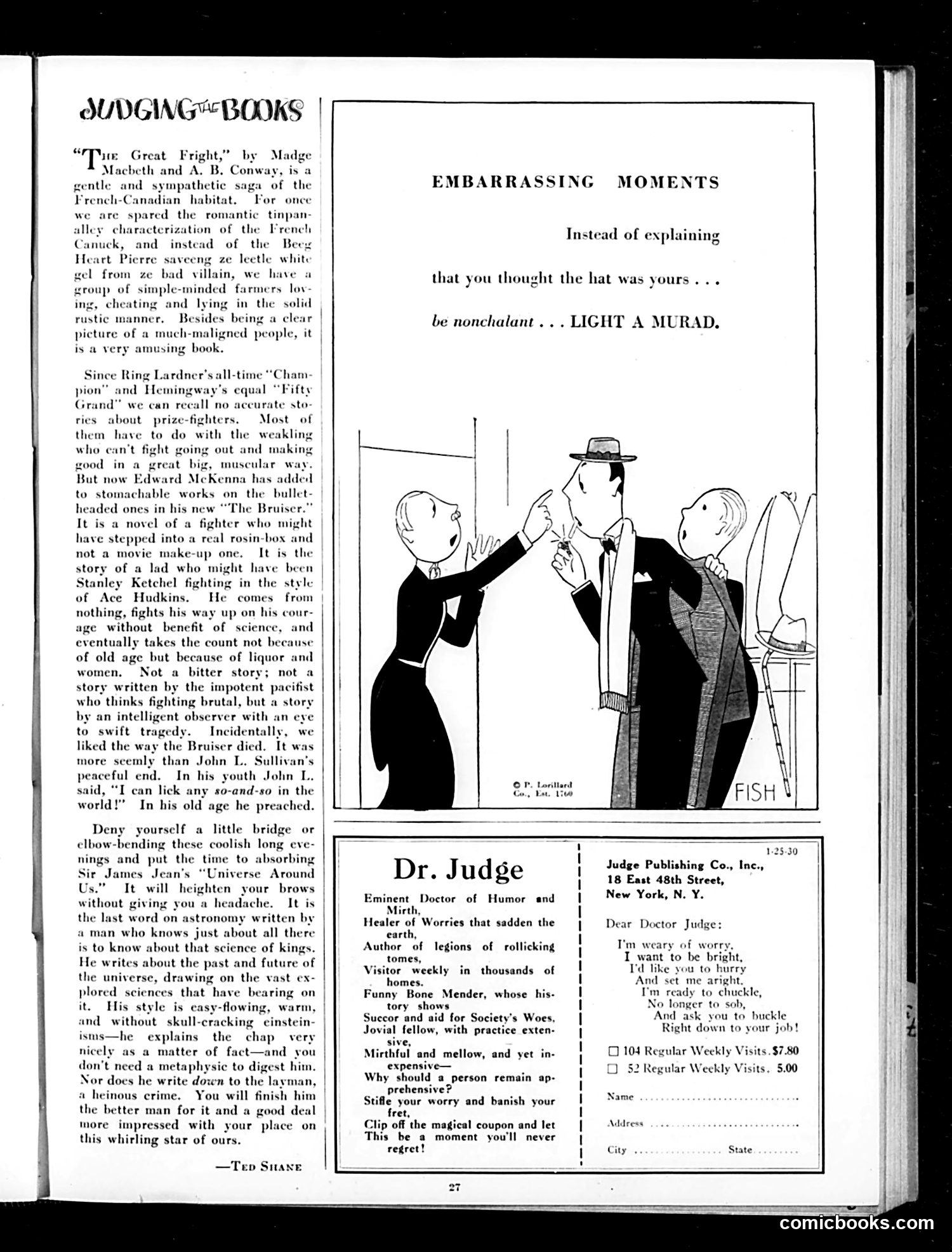 Judge — January 25, 1930 — page 29 of 36