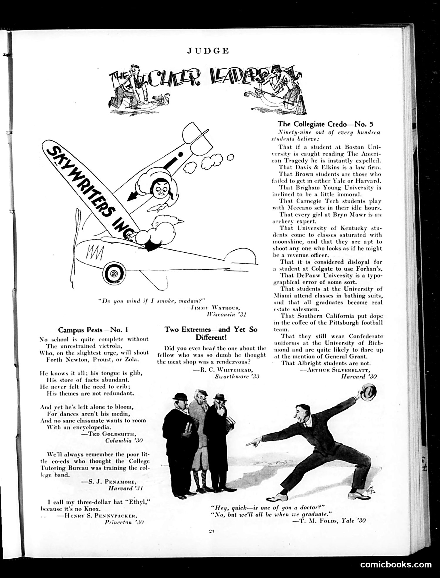 Judge — February 1, 1930 — page 23 of 36