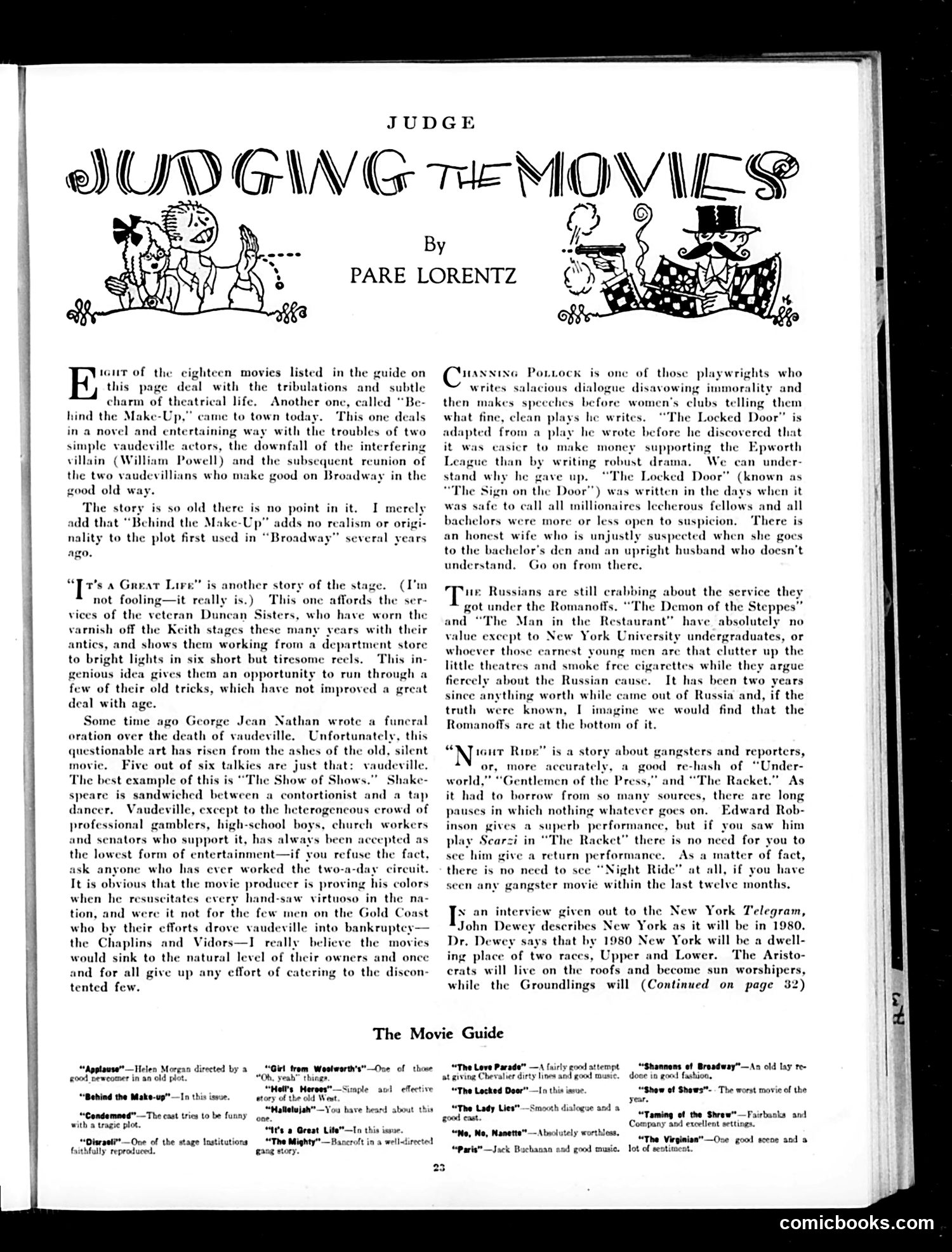 Judge — February 8, 1930 — page 25 of 36