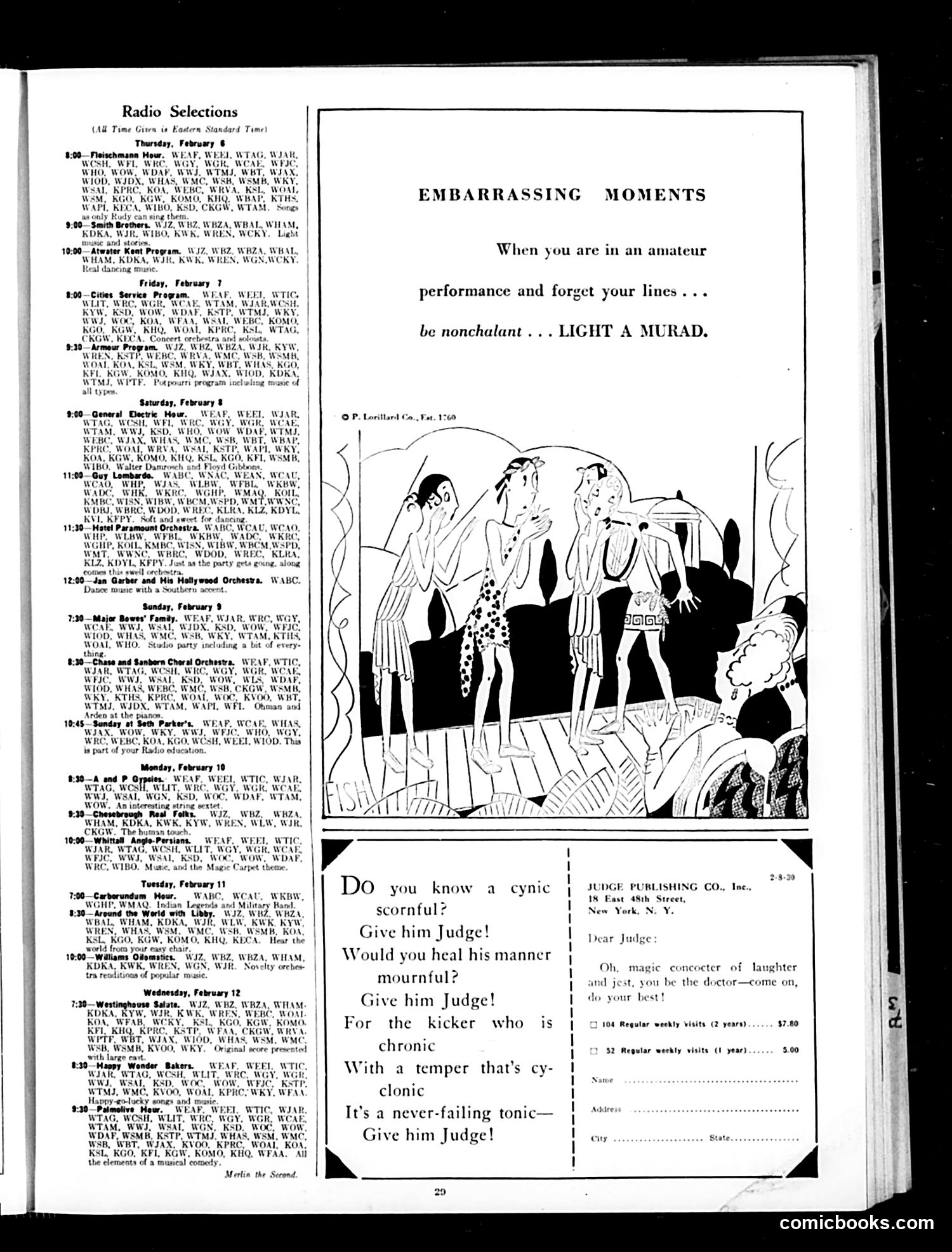 Judge — February 8, 1930 — page 31 of 36