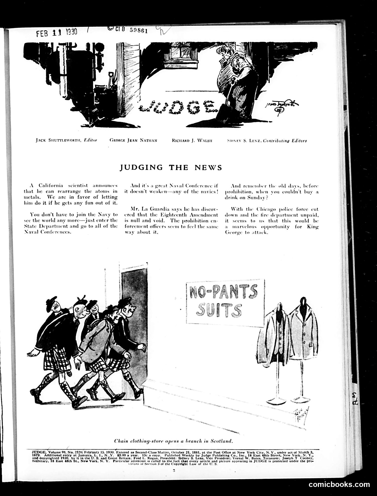 Judge — February 15, 1930 — page 5 of 36