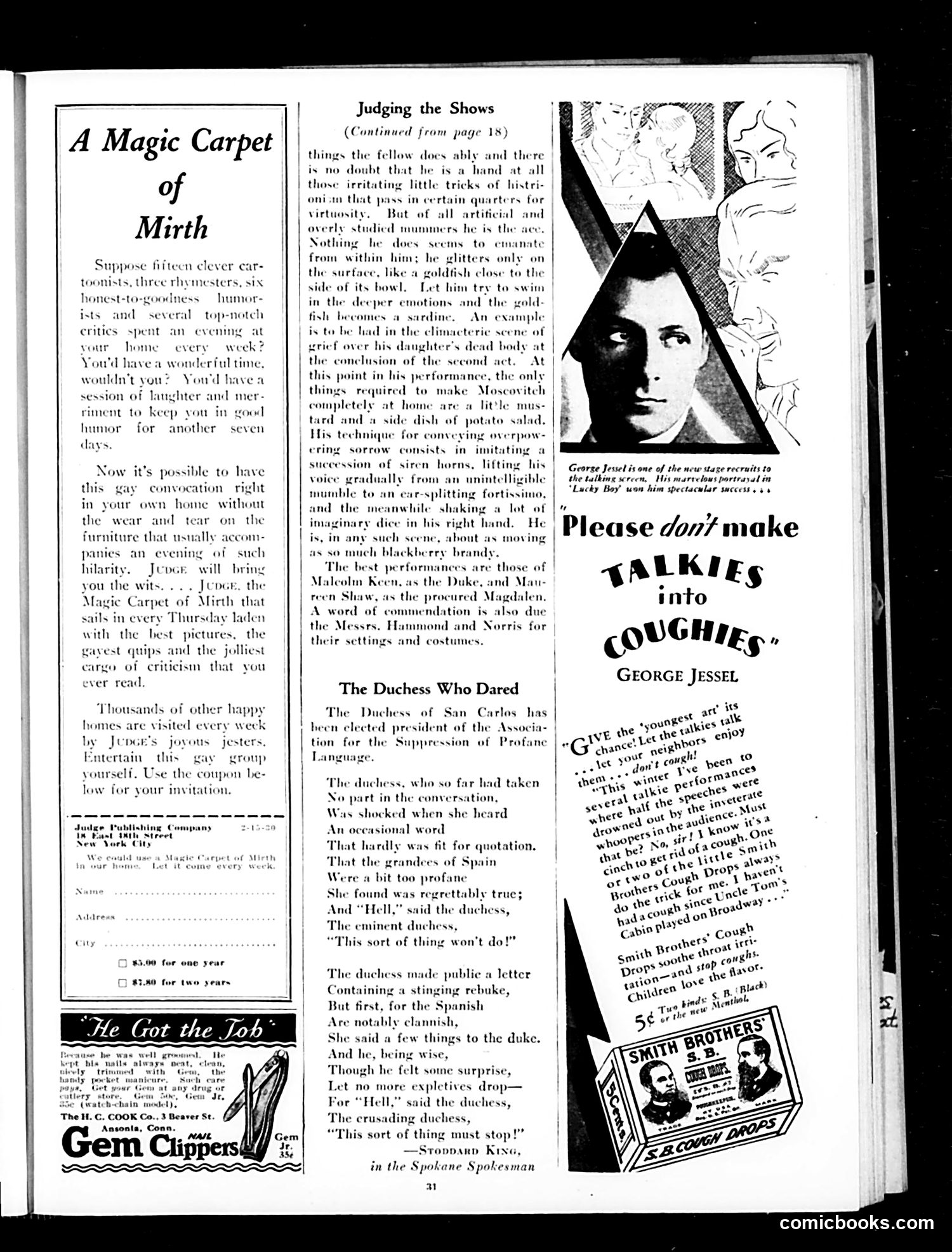 Judge — February 15, 1930 — page 33 of 36