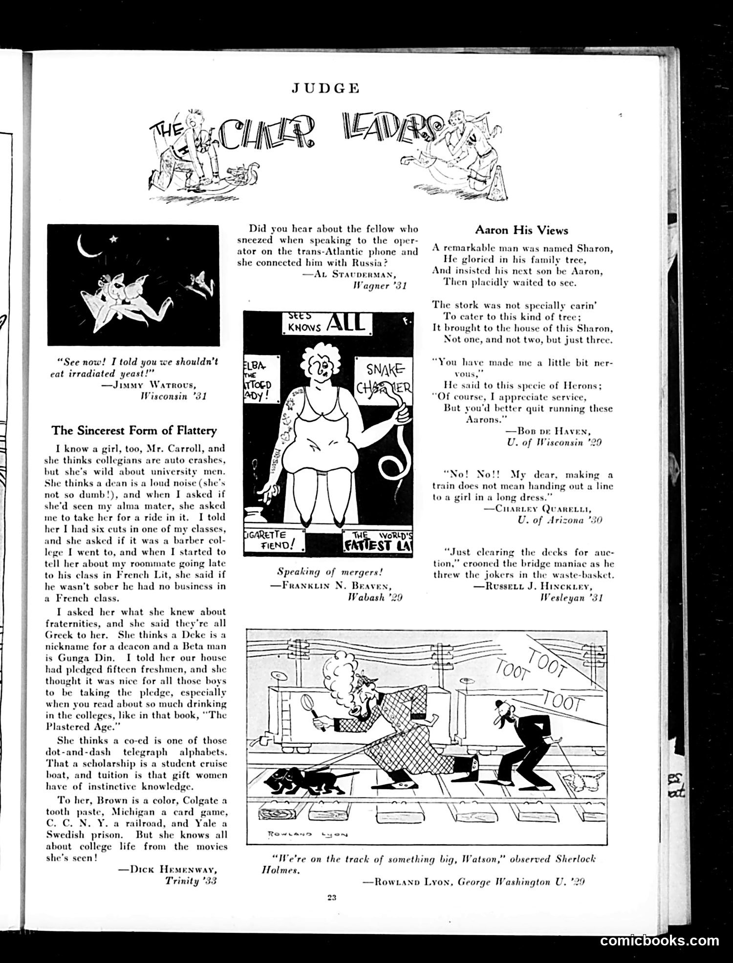 Judge — February 22, 1930 — page 25 of 36