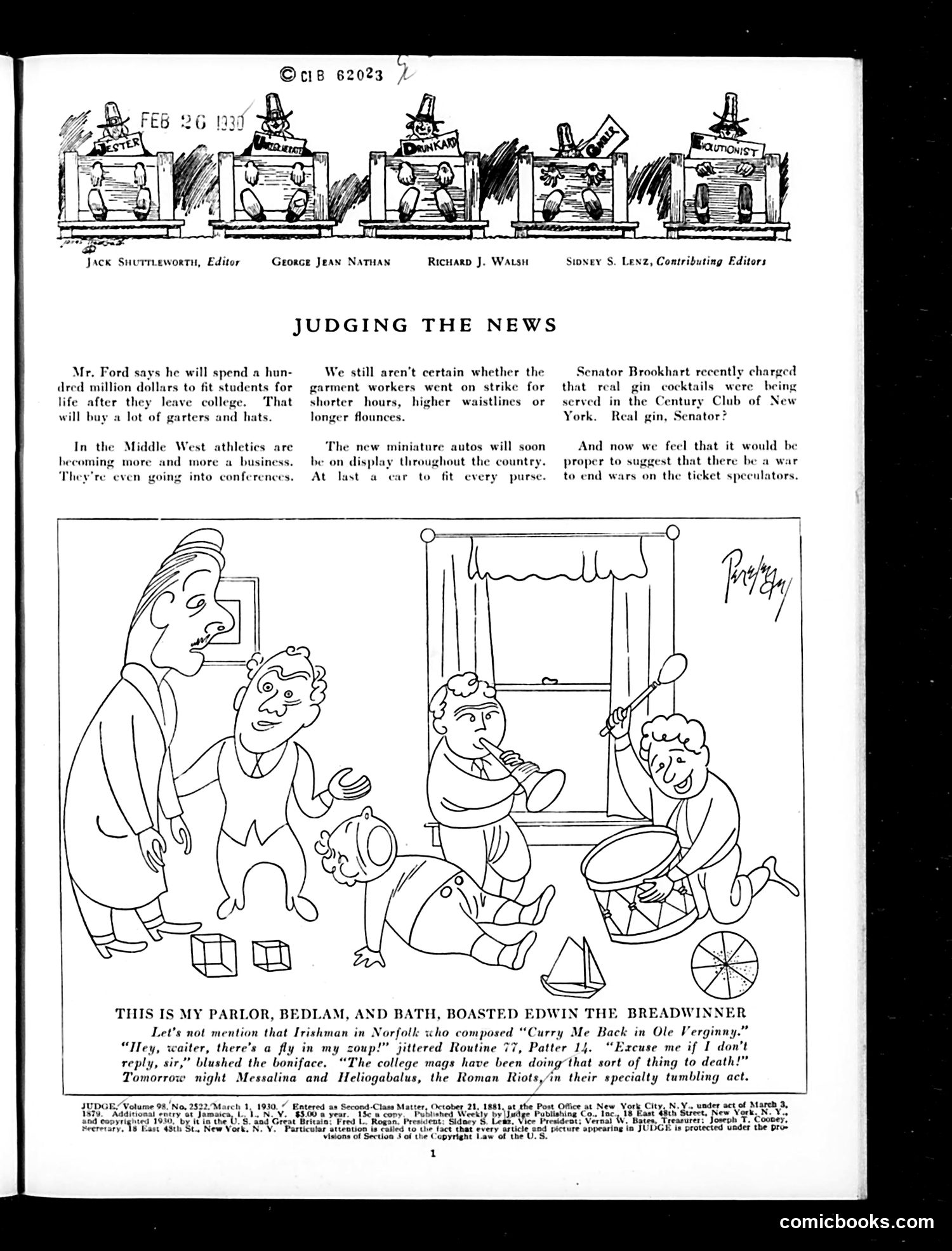 Judge — March 1, 1930 — page 3 of 36