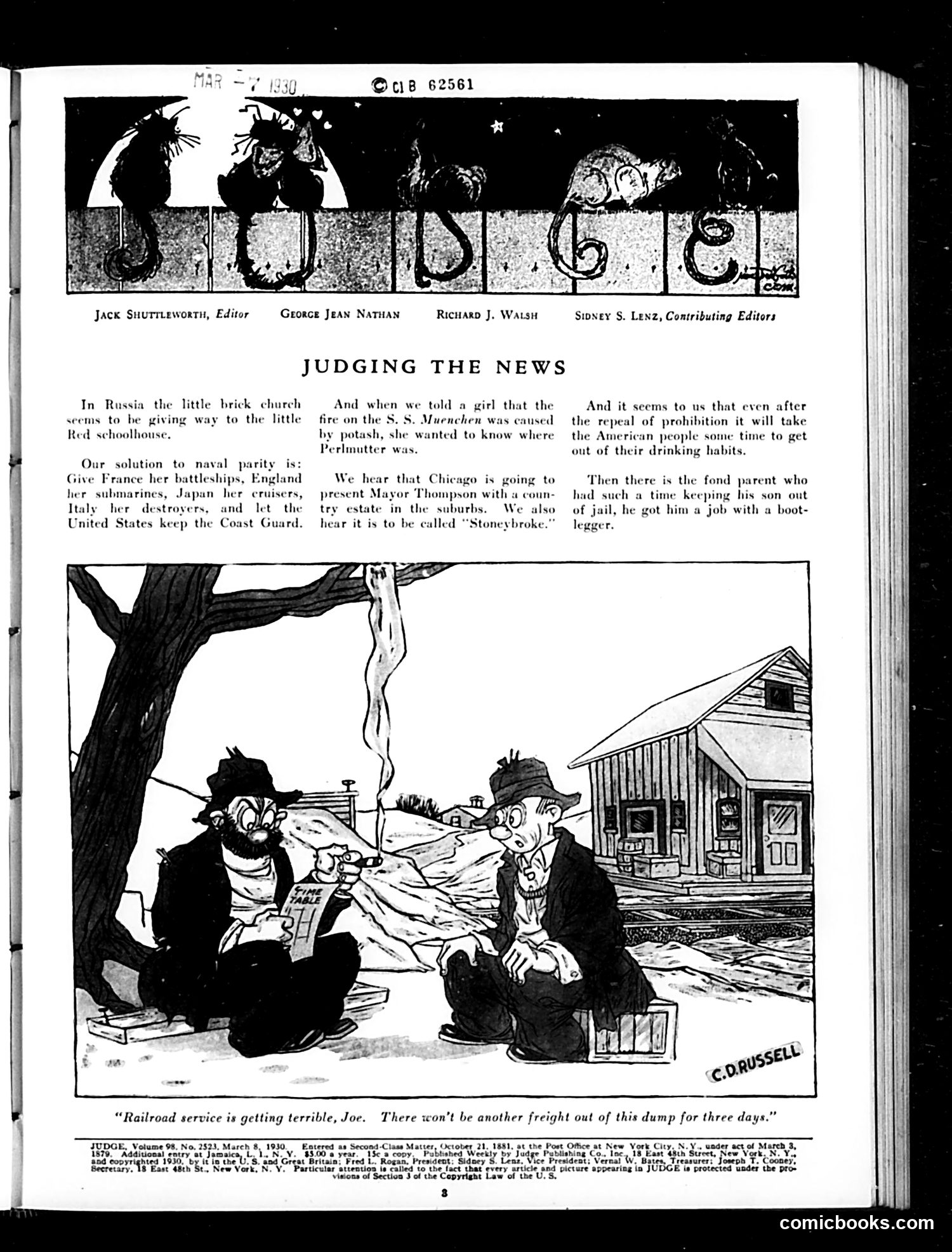 Judge — March 8, 1930 — page 5 of 36