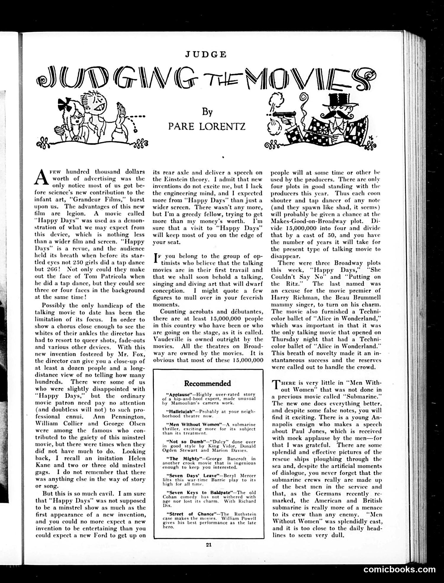 Judge — March 8, 1930 — page 23 of 36