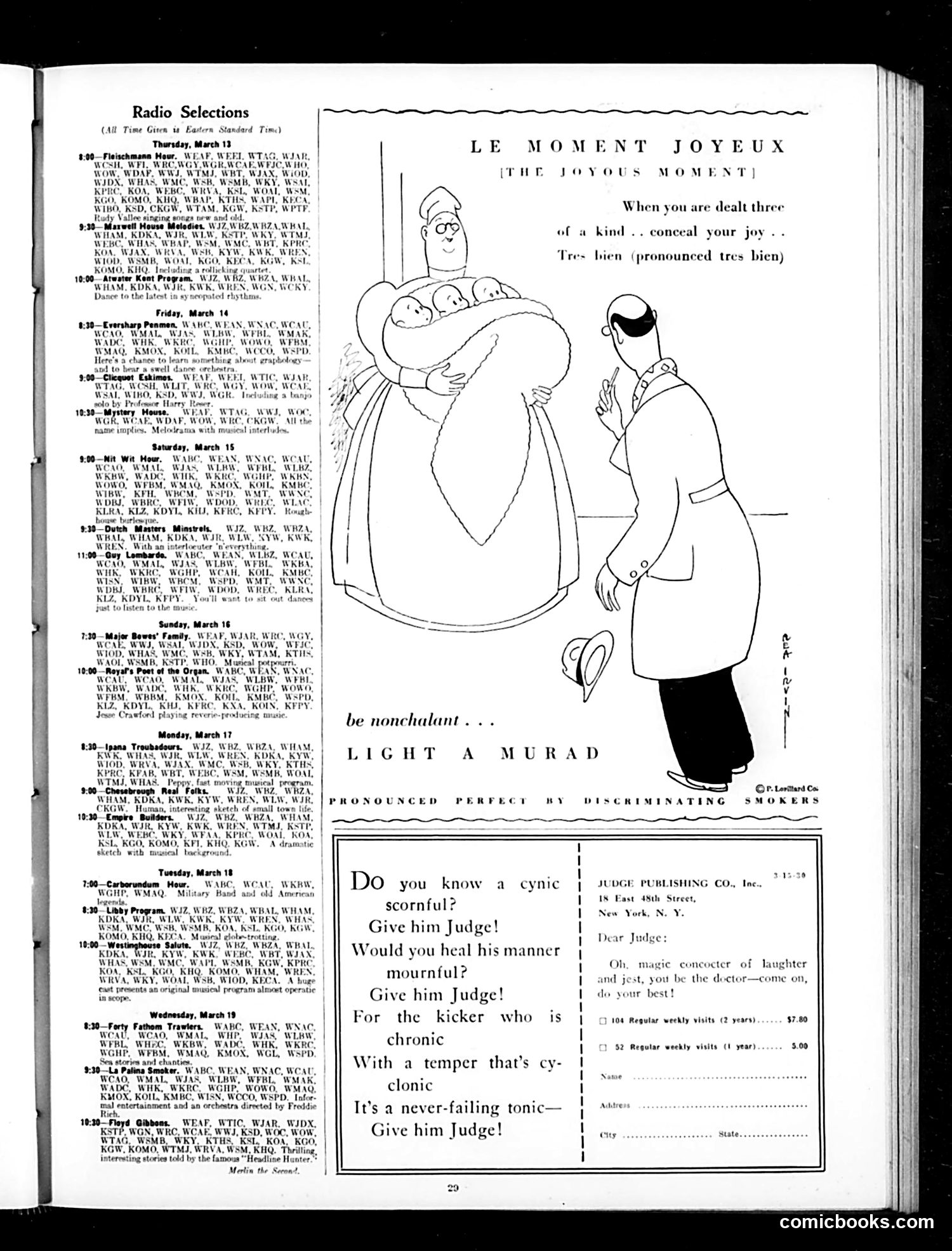 Judge — March 15, 1930 — page 31 of 36