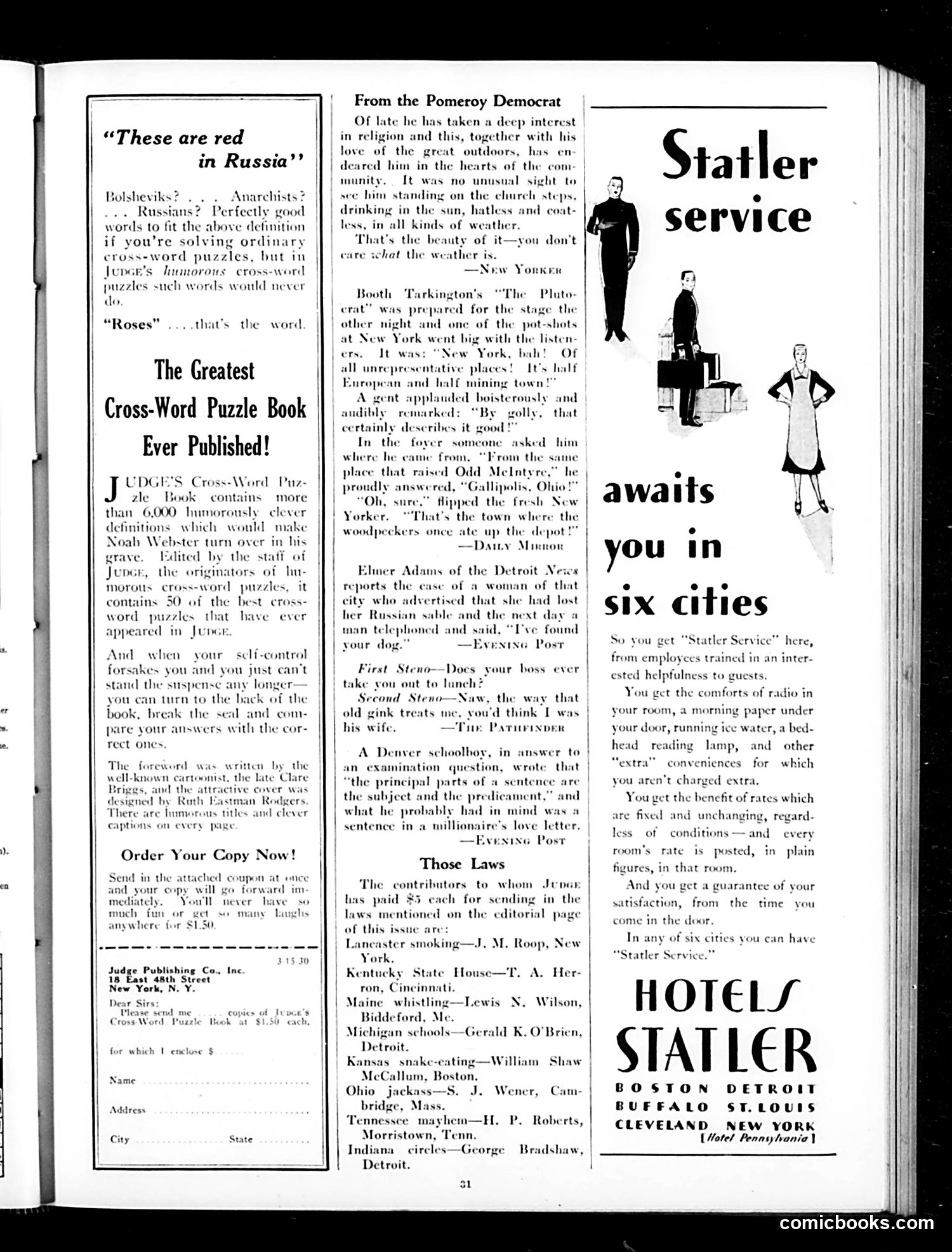 Judge — March 15, 1930 — page 33 of 36